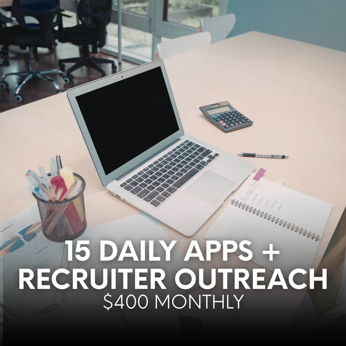 15 Applications Daily + Recruiter Outreach Package