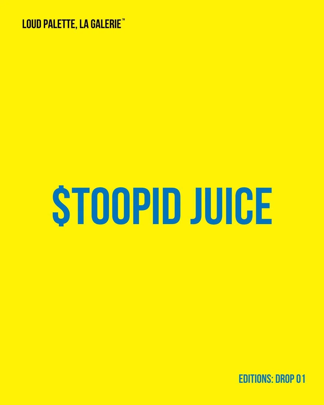 $toopid Juice @stoopidart_  @stoopidjuice, is a Florida-based mixed media artist of Jamaican heritage whose canvases operate like the walls of a city that remembers everything. Layered with graffiti, acrylic, collage, and hand-written fragments that 