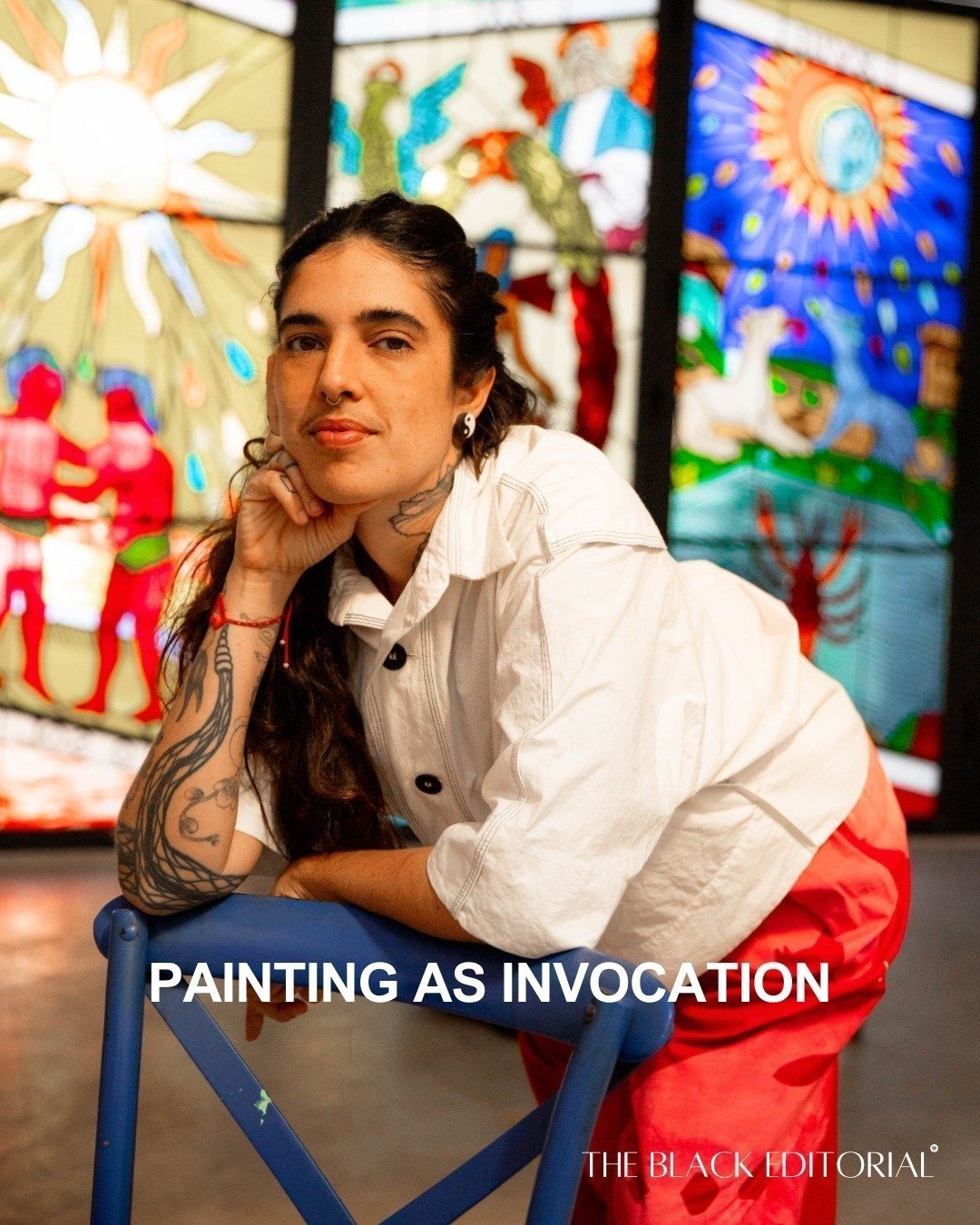 Marcela Cantu&aacute;ria @marcelacantuaria ,  is a boundary-pushing visual artist from Rio de Janeiro, Brazil. Her dynamic body of work spans painting, murals, textiles, and ceramics. With a palette alive with bold, saturated color and a commitment t