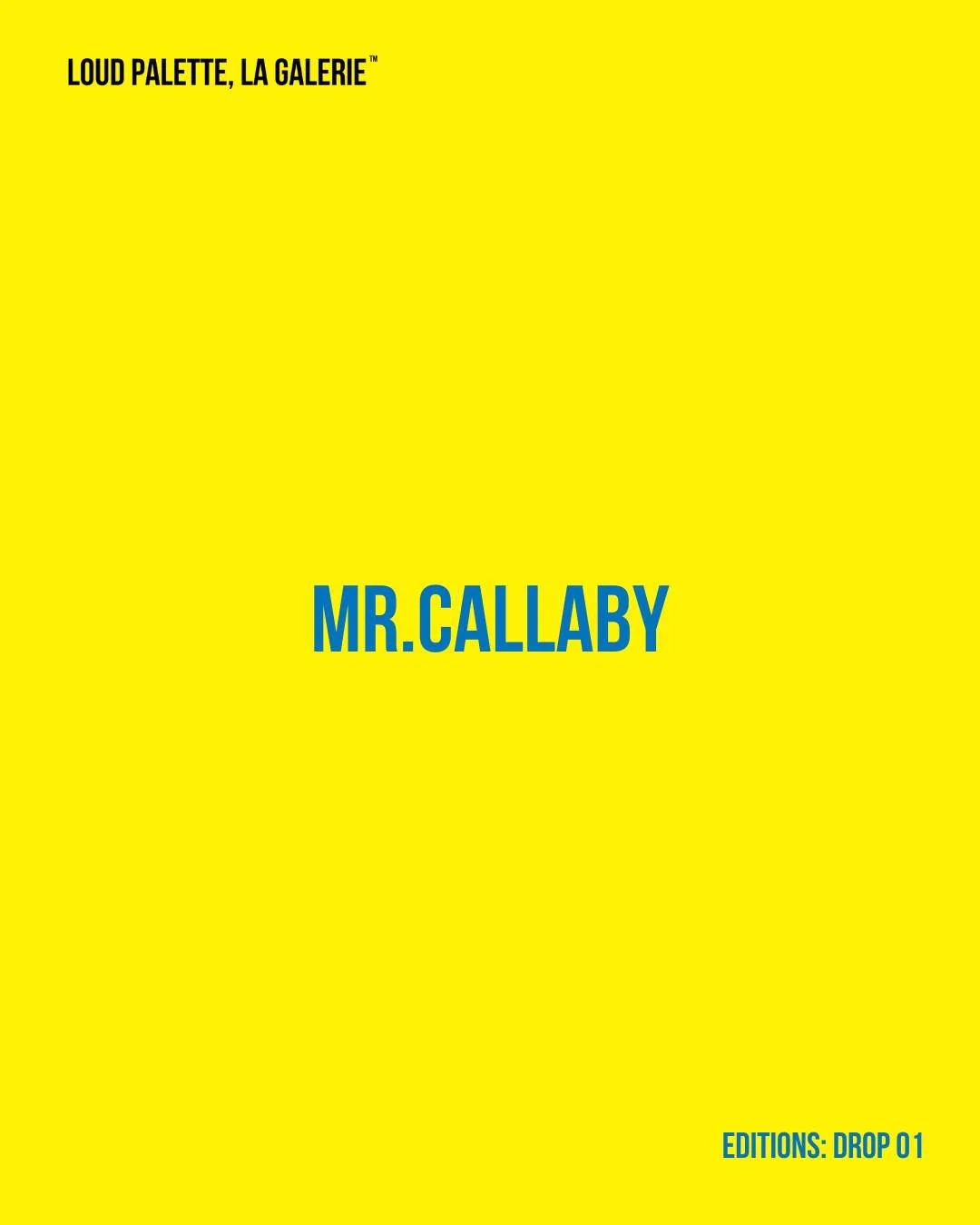 Mr. Callaby @mrcallaby, is a Bristol-based painter and ceramicist whose chubby, anthropomorphic figures have been building quietly for years. First in borrowed studio corners inside advertising agencies, then full-time. Six layers of acrylic go into 