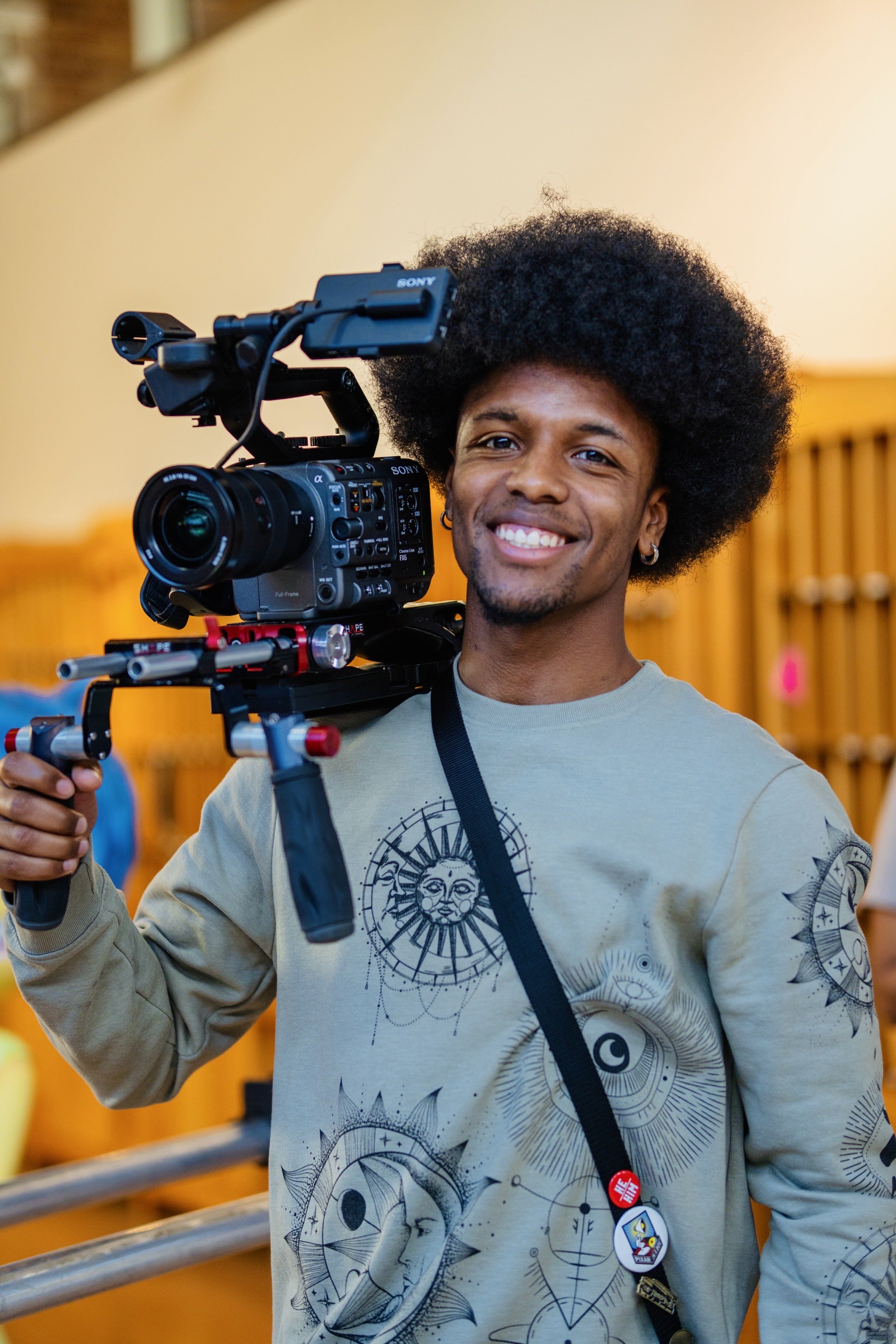 Highlighting a legacy event at Pixar Animation Studios as a documentary filmmaker.