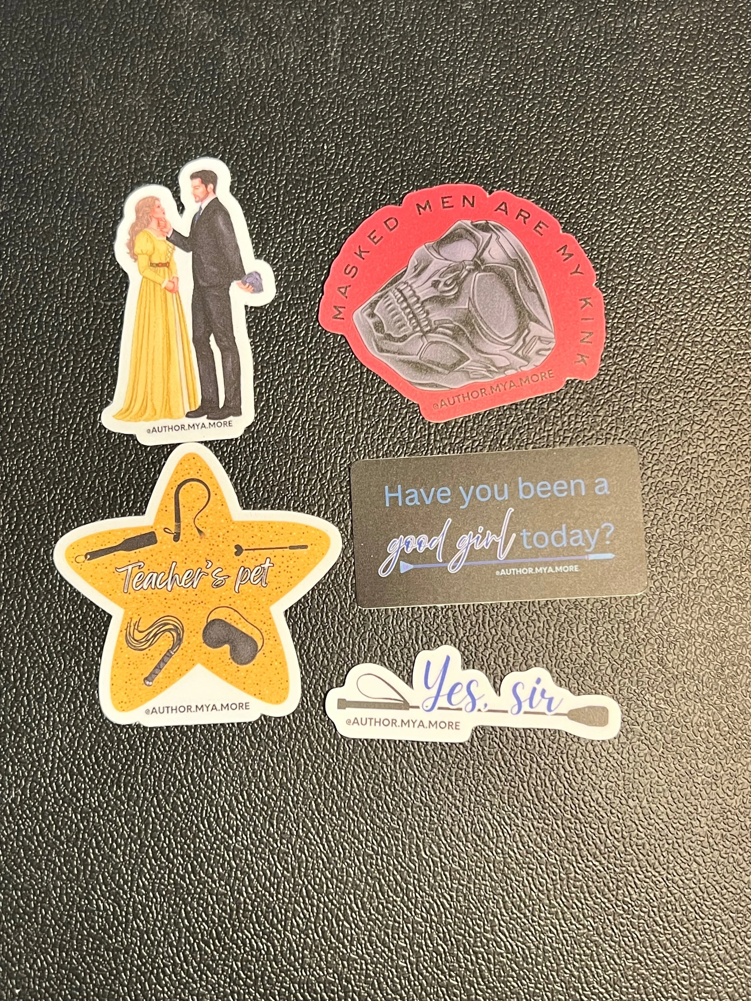 All His Broken Rules Sticker Pack