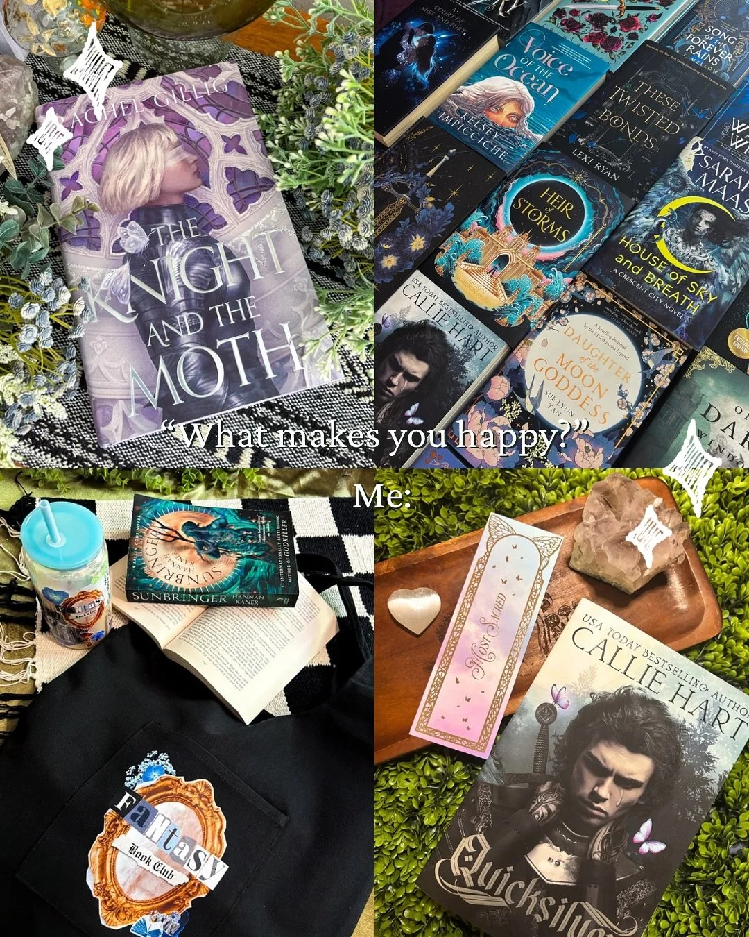 Books have made me so happy this year 🖤

I feel so accomplished with my goals this year! I started reading more and creating bookish products. I have even gotten to meet some amazing people while doing markets around Georgia. 

Plus I just reached m