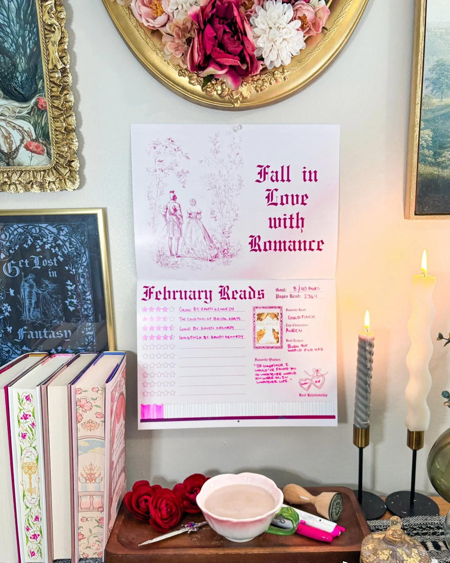 February&rsquo;s reads all in one place and I&rsquo;m kind of obsessed 🥹📚
I created this book calendar because I wanted something different than a traditional reading journal. As much as I love the idea of journaling, I didn&rsquo;t want to have to