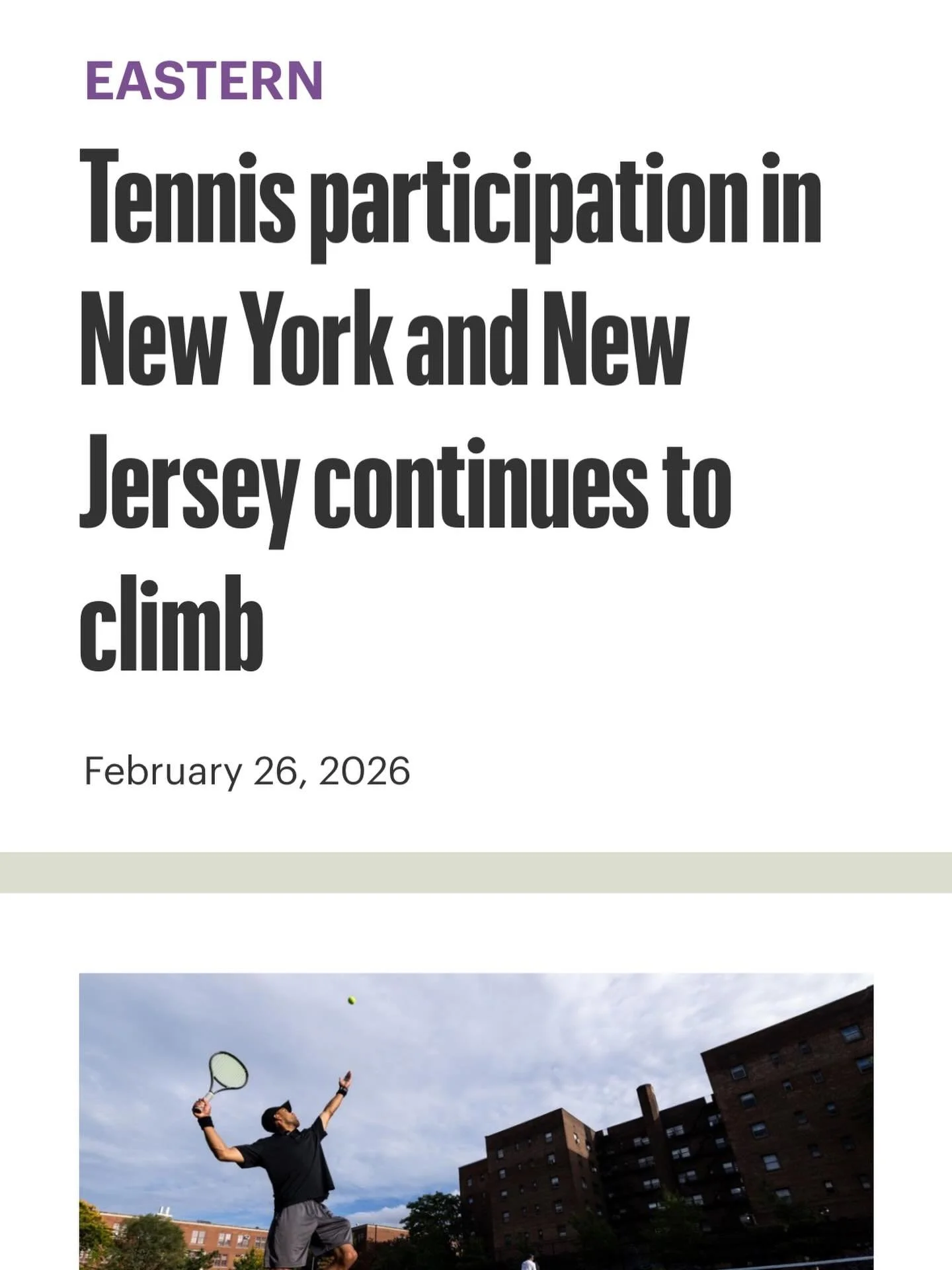 &ldquo;The number grew from 2.3 million in 2024 and 1.9 million in 2020, constituting an average 7.2% increase in players each year over the last five years. (That percentage, incidentally, outpaces the national growth rate of 4.8%.) Overall, an asto