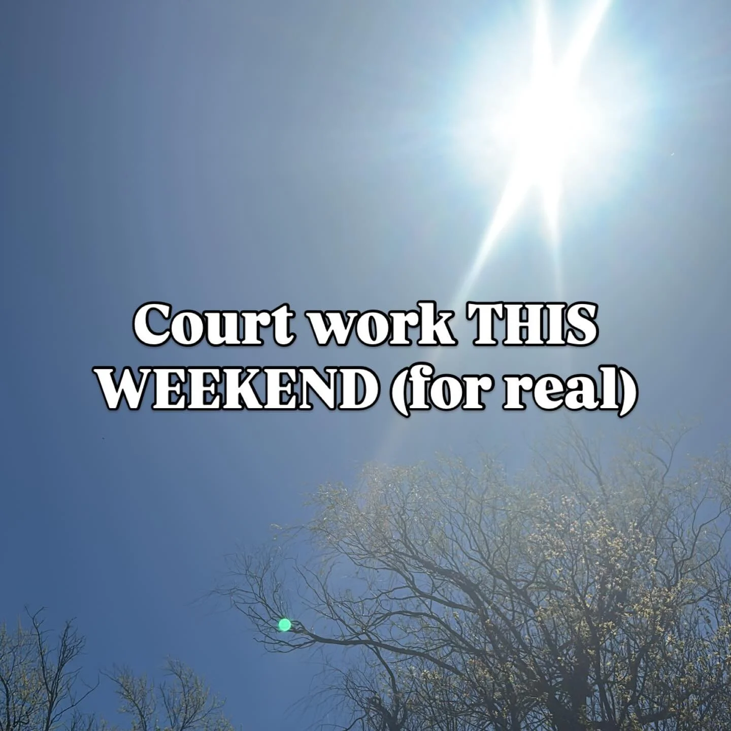 Mother Nature has been just uncooperative enough to get going so far, but this weekend is THE weekend. We will be shoveling clay, hanging wind screens, bumpers, weeding, cleaning the clubhouse, and hopefully starting lines. LOTS of work to do still, 