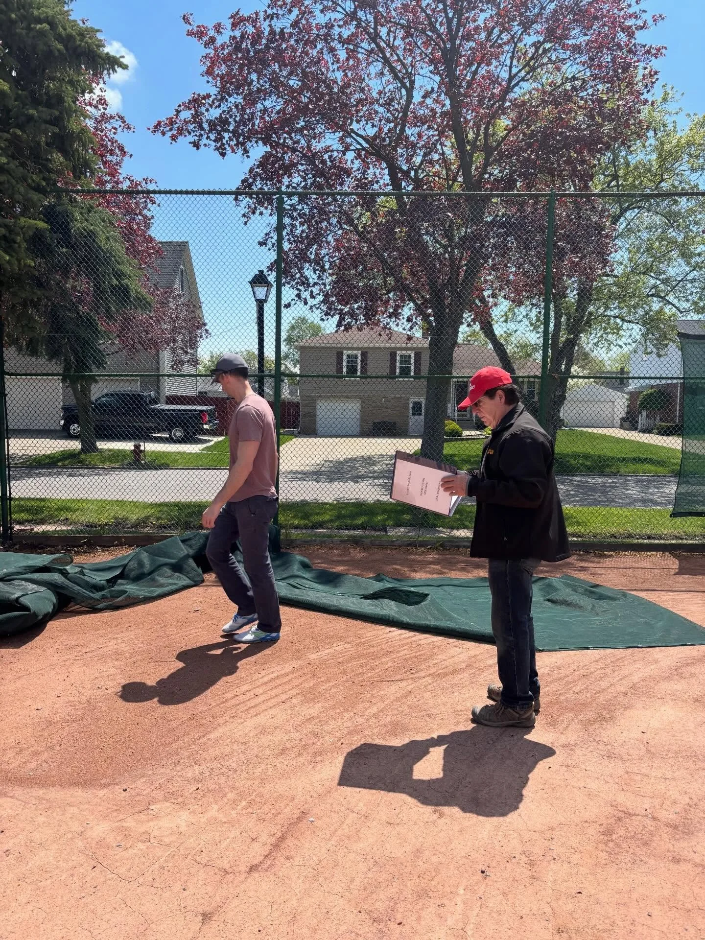 Progress! Most windscreens were hung today and the trenches dig out! Keep next weekend open to help with with clay spreading and maybe lines !! 🤞🏼

Than you to all who came out to help today- every little bit helps so much!