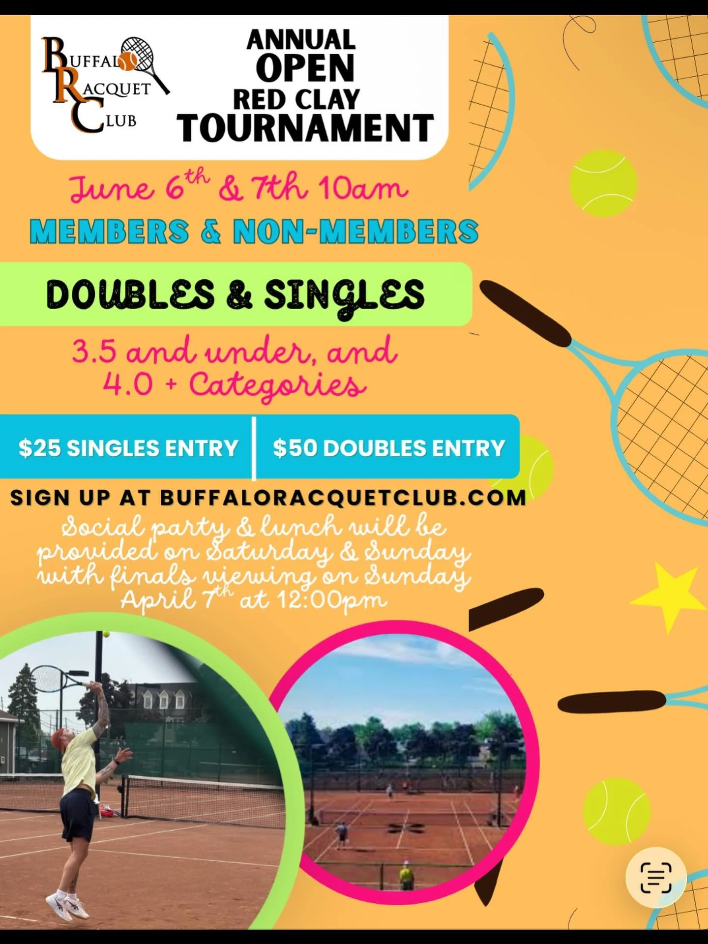 Join us! Open to members and non-members! Great way to check out our slice of heaven in Kenmore 🥰

#buffalotennis 
#explorebuffalo 
#716
#buffalosummer