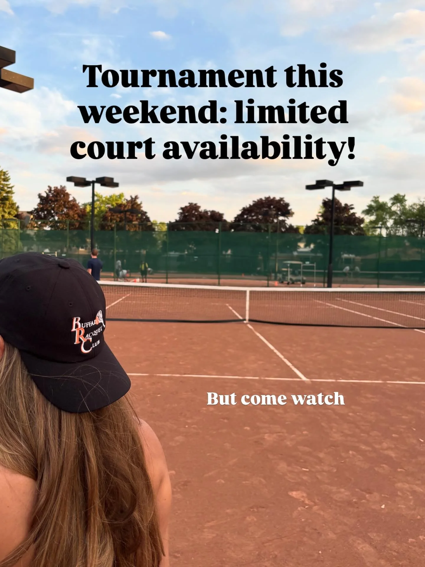Reminder that this weekend is our open tournament! Tournament play will be from approximately 9am-3pm Saturday, and 9am-1pm Sunday. Courts will be closed for open play during these times. Evening still open though! 

Come have some club provided snac