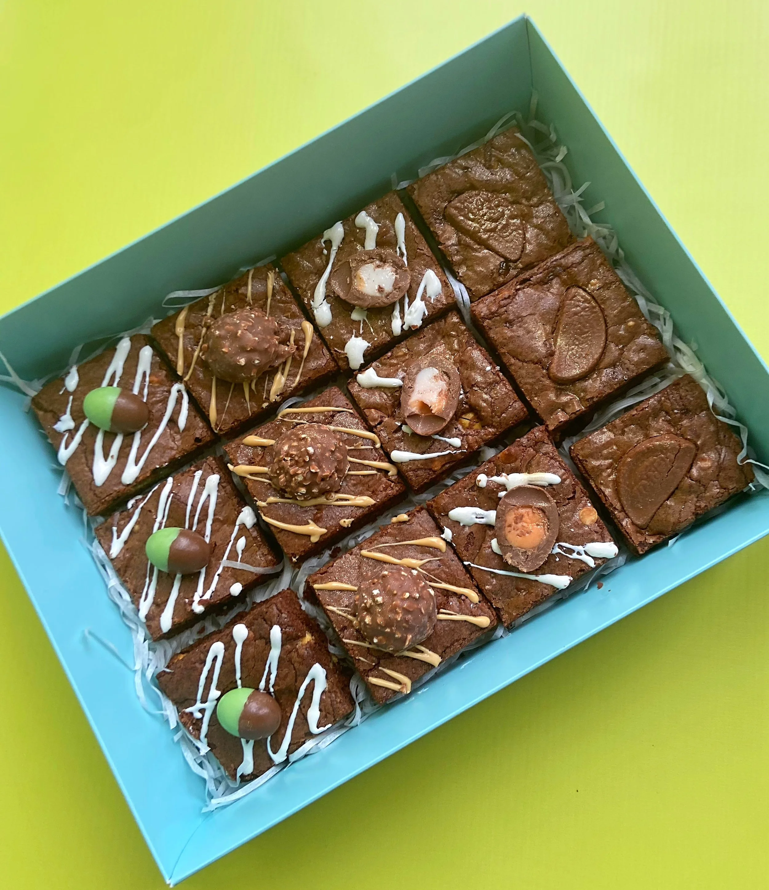 Brownie selection box