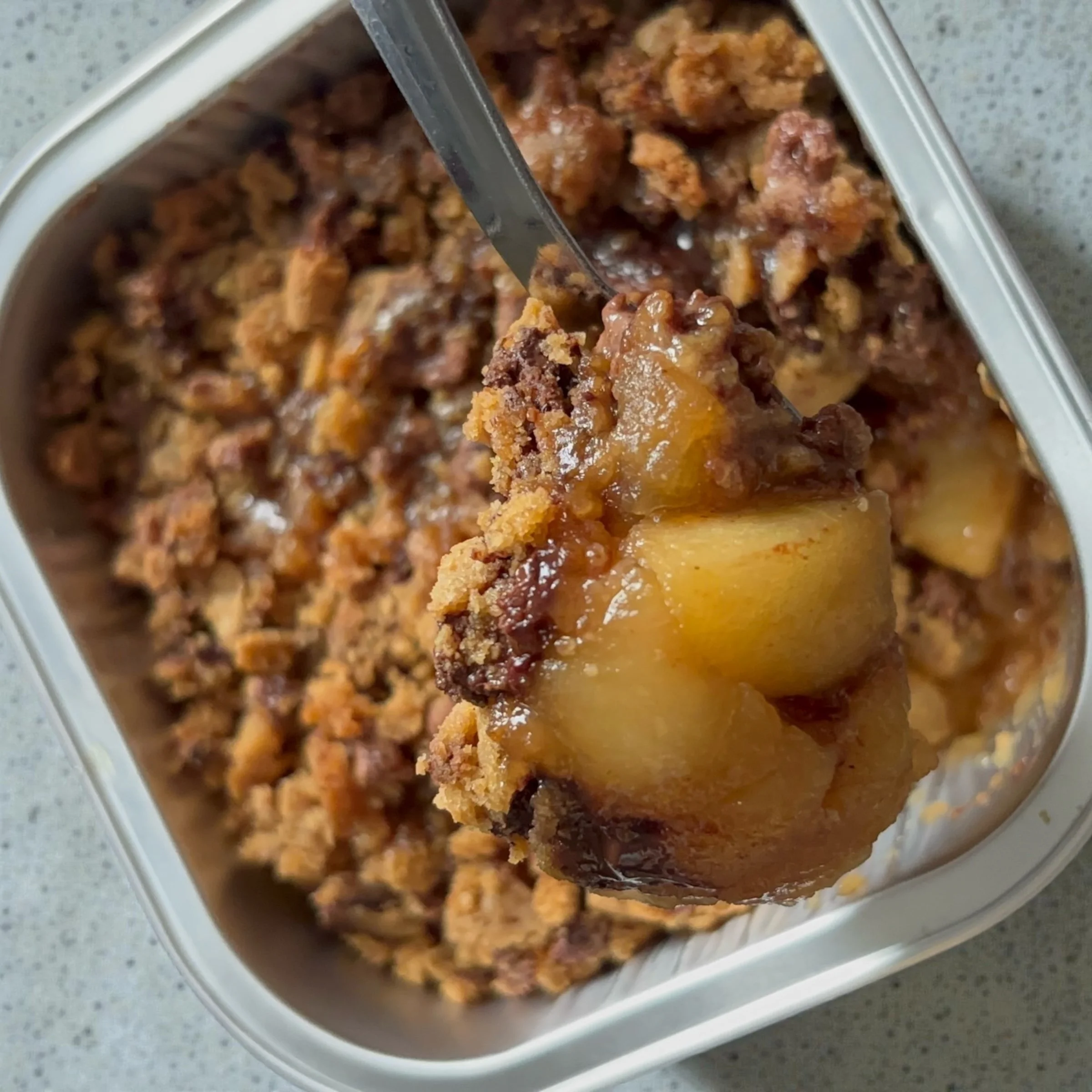 Apple Cookie Crumble