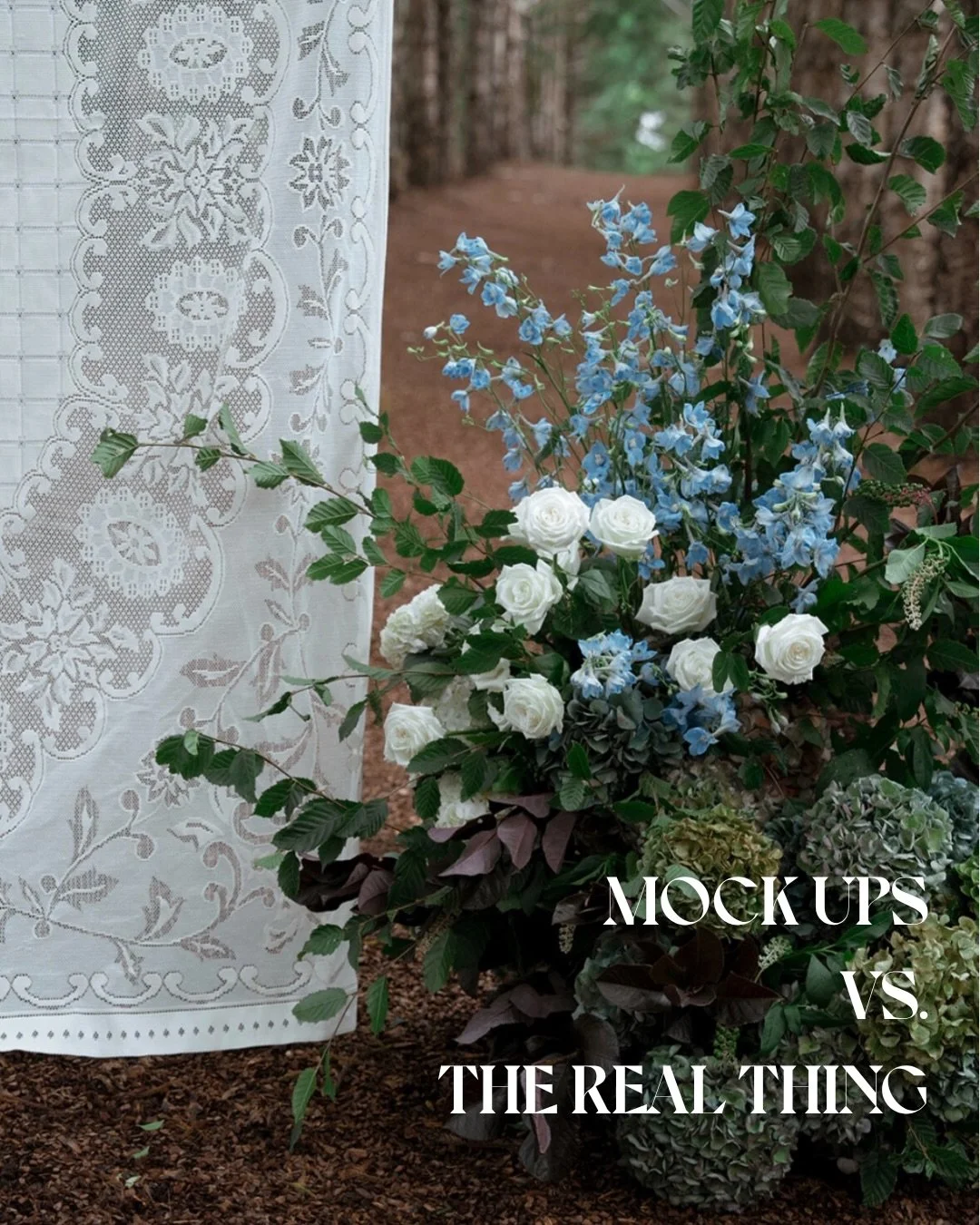 I LOVE a mock-up. Mock-ups are where we stop hoping it looks good and actually make sure it does!

Sometimes, what looks amazing in your head (or on pinterest) can look very different in real life. Sometimes my couples find it really difficult to vis