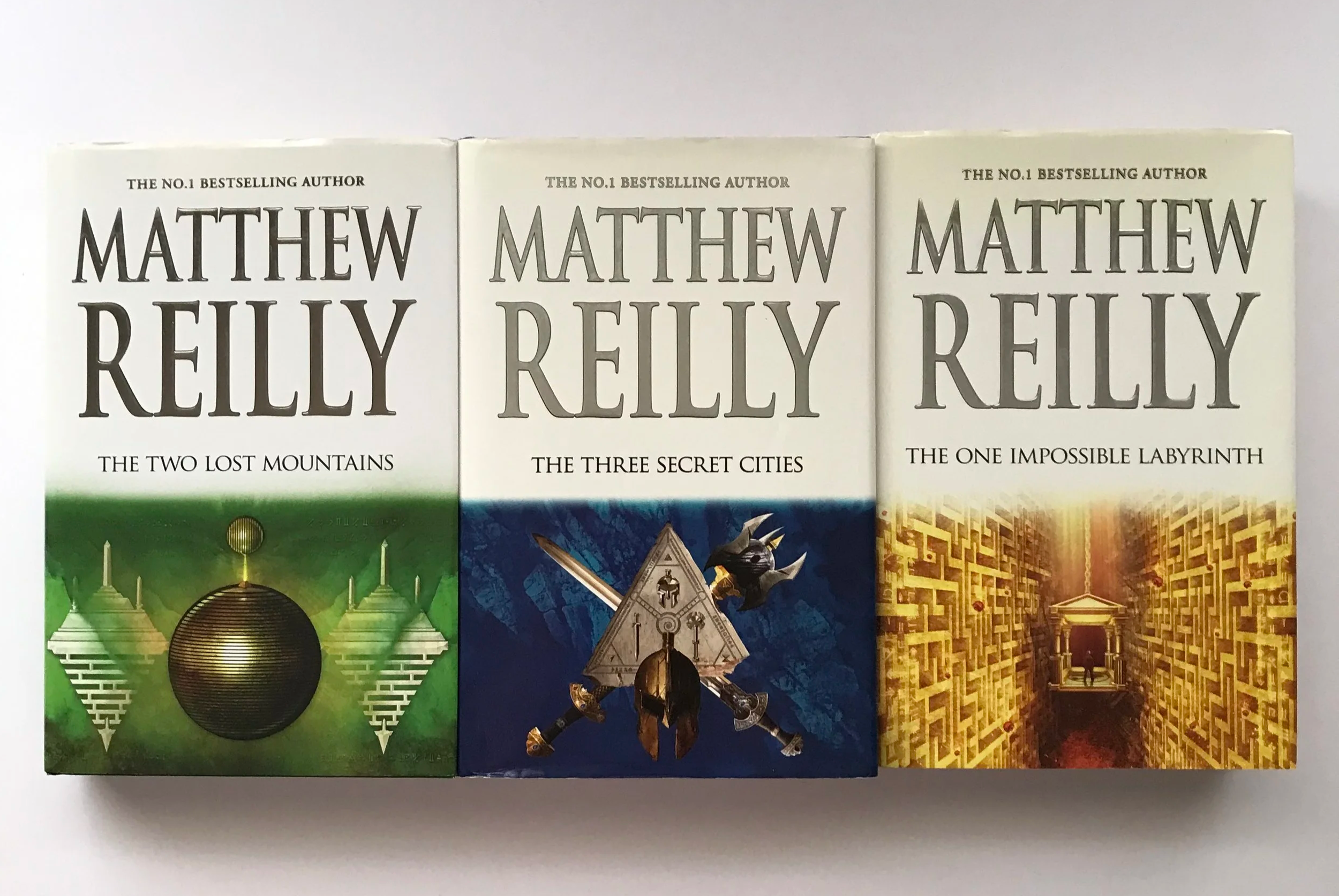Matthew Reilly - Jack West Jr. 3 Book Bundle #5 #6 #7