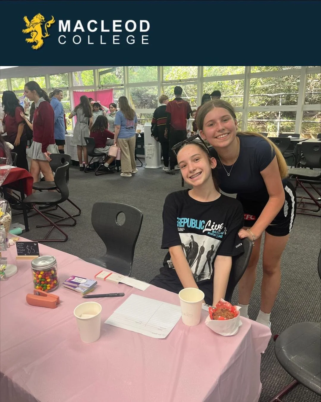 ✨ ACHIEVE, RESPECT &amp; CONNECT ✨ 

In Term 1, our Year 9s started their new NINEfinity Program, with a focus on fundraising in the College Community. We had a car wash, bake sales, a henna station, and even a pie contest - with a twist! Thank you t