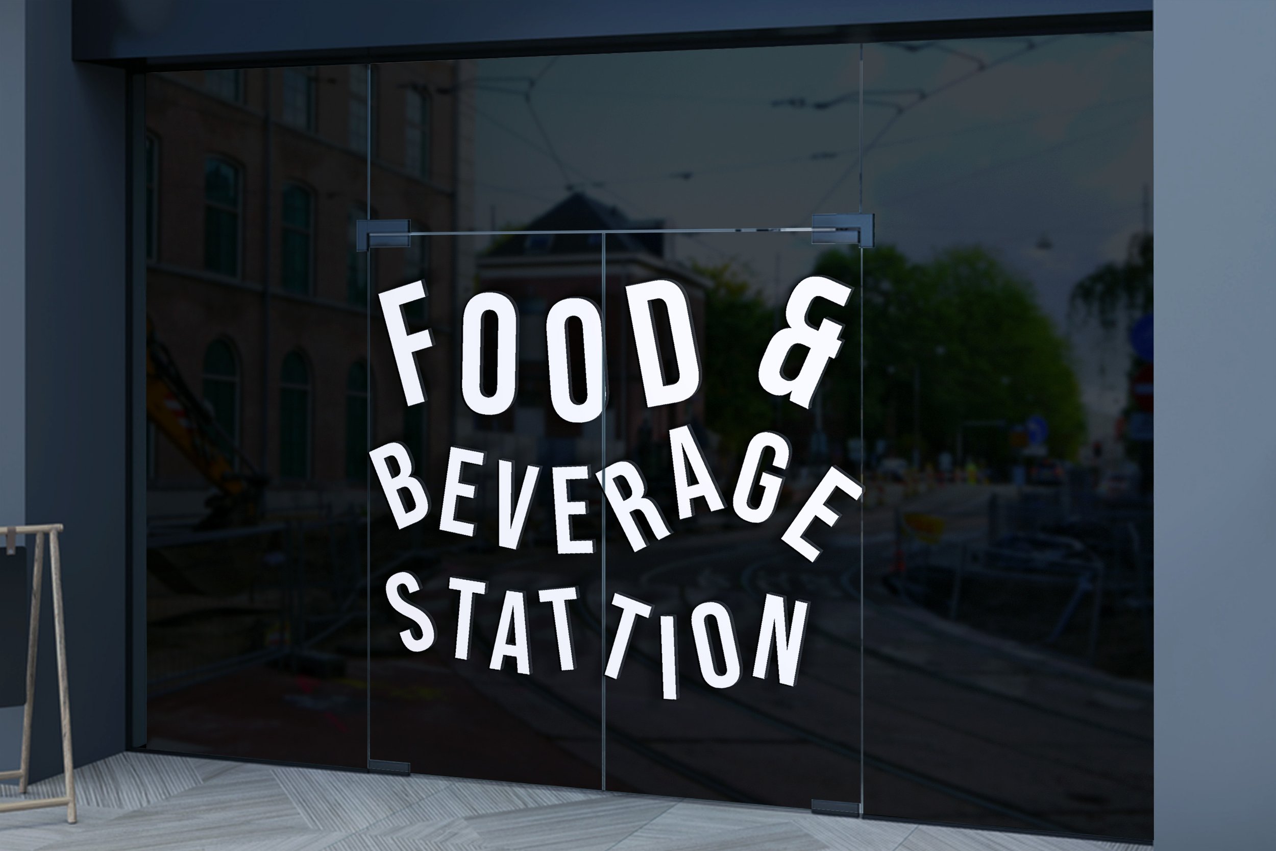 Realistic 3D Logo Design on Glass Wall Mockup.jpg