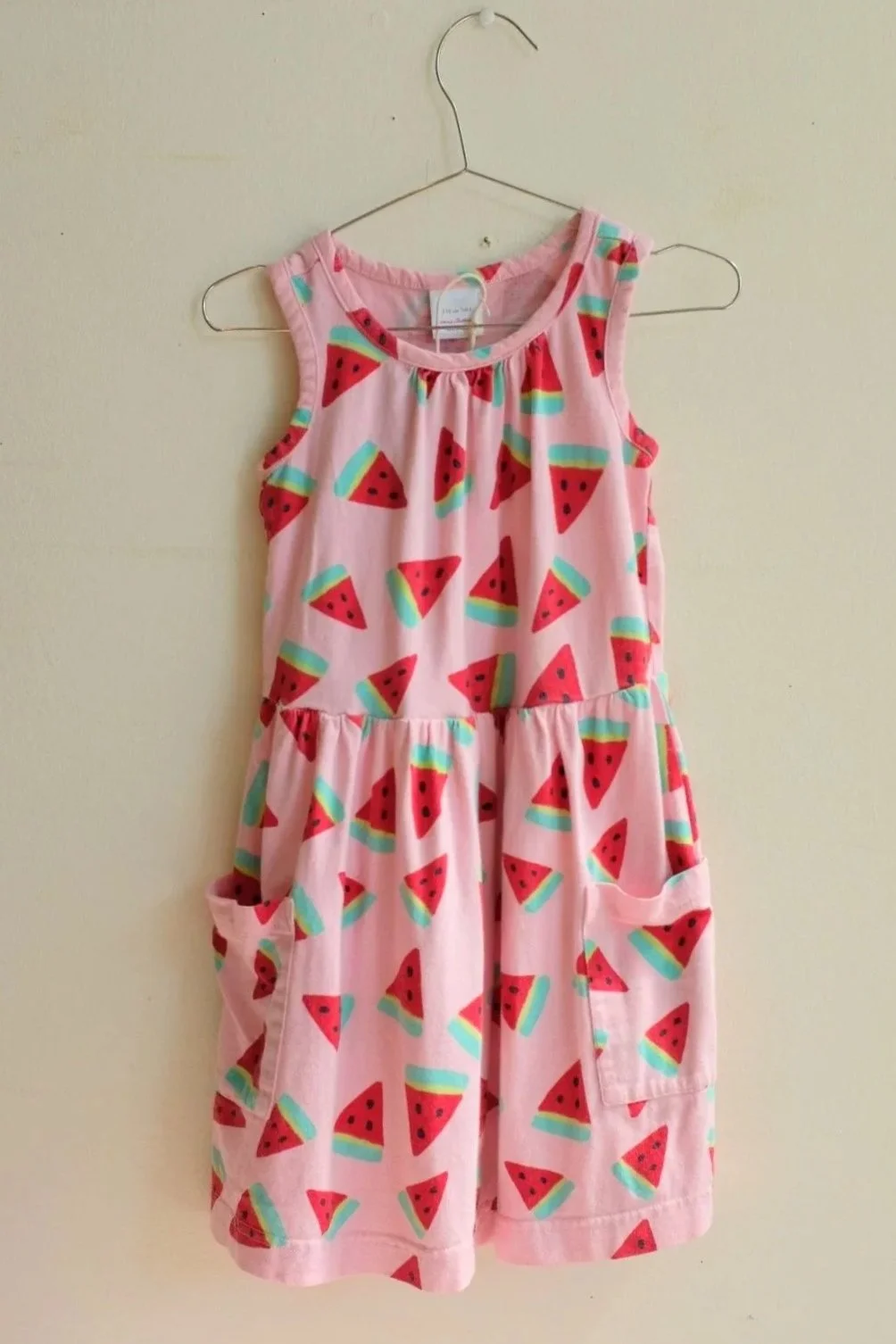 Hanna Andersson Watermelon Dress 5Y