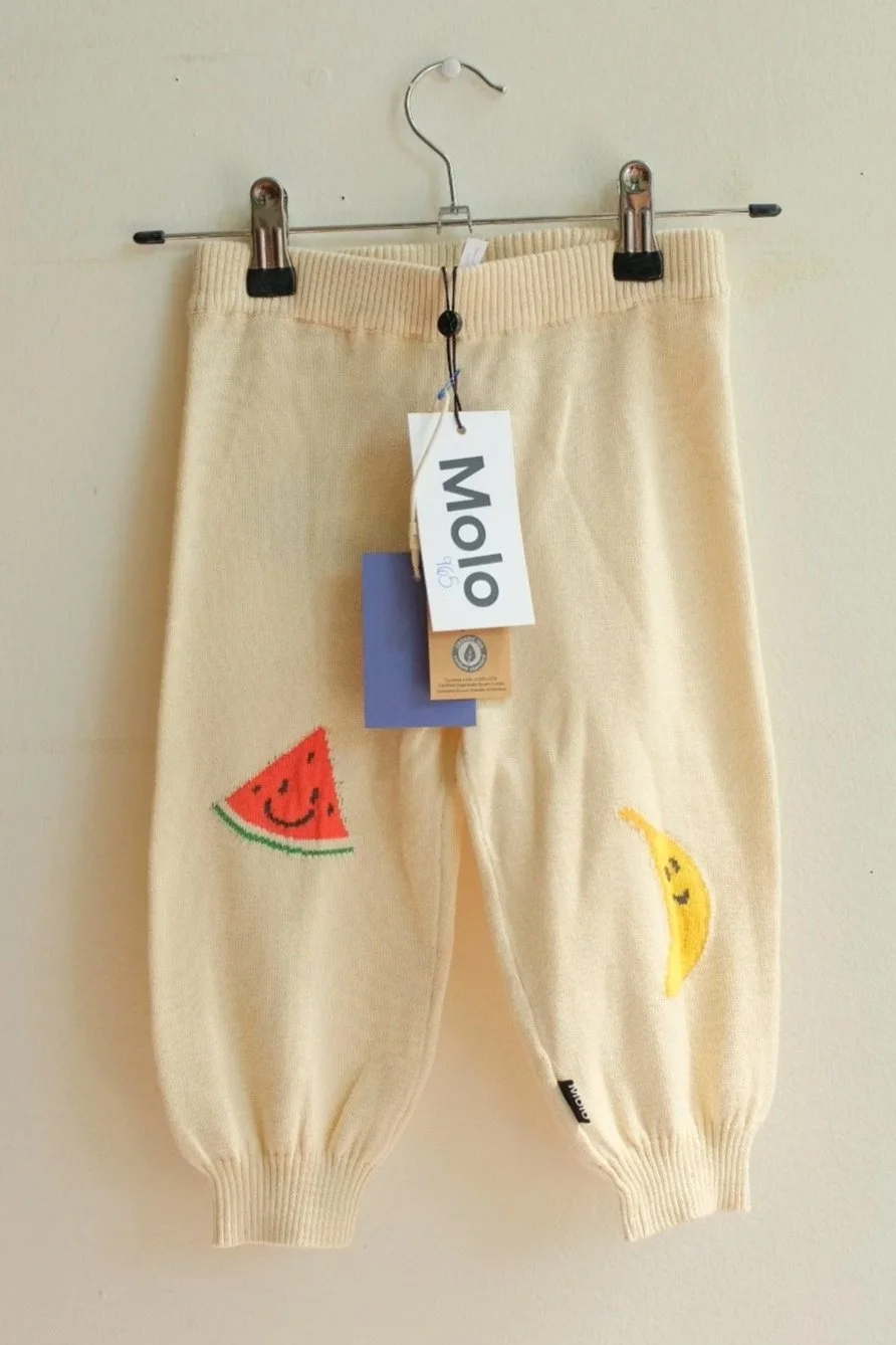 MOLO Fruit Knit Pants 12M - NWT