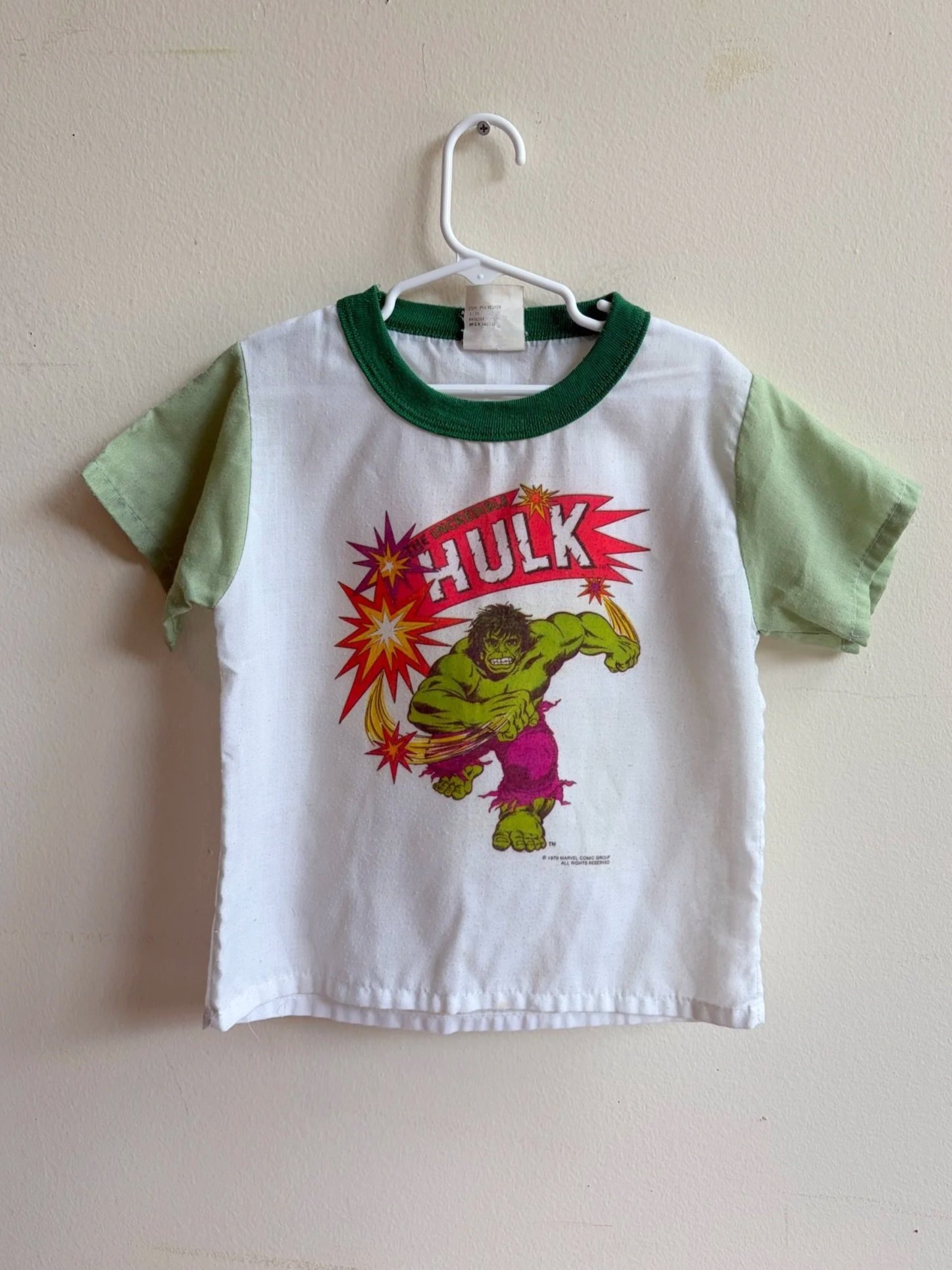 Incredible Hulk Tee 4Y