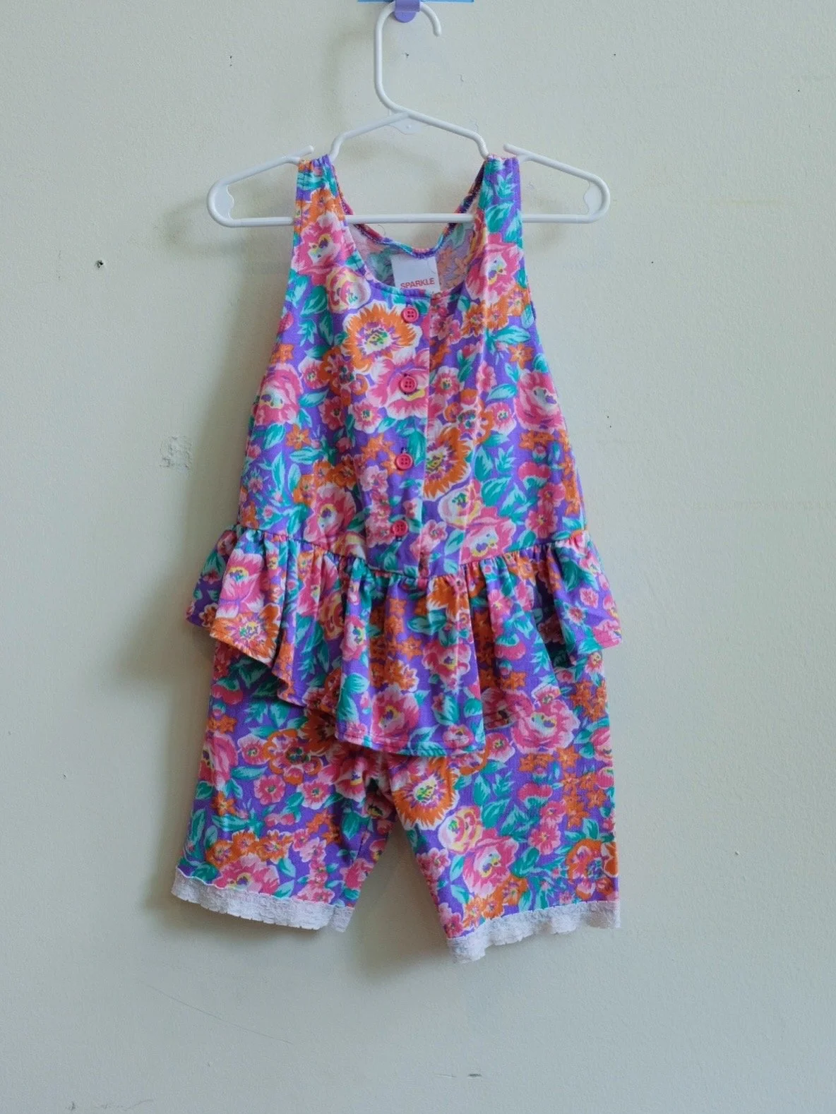Sparkle Total 90's Romper 5-6T