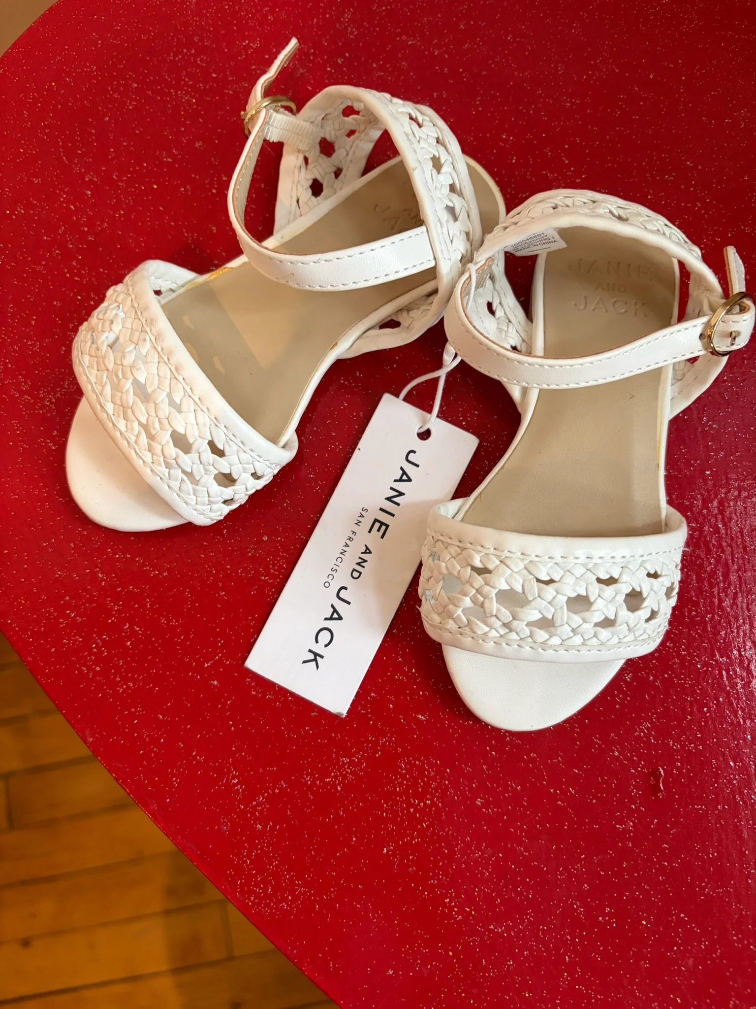 NWT Janie and Jack Woven Sandals | Sz 7