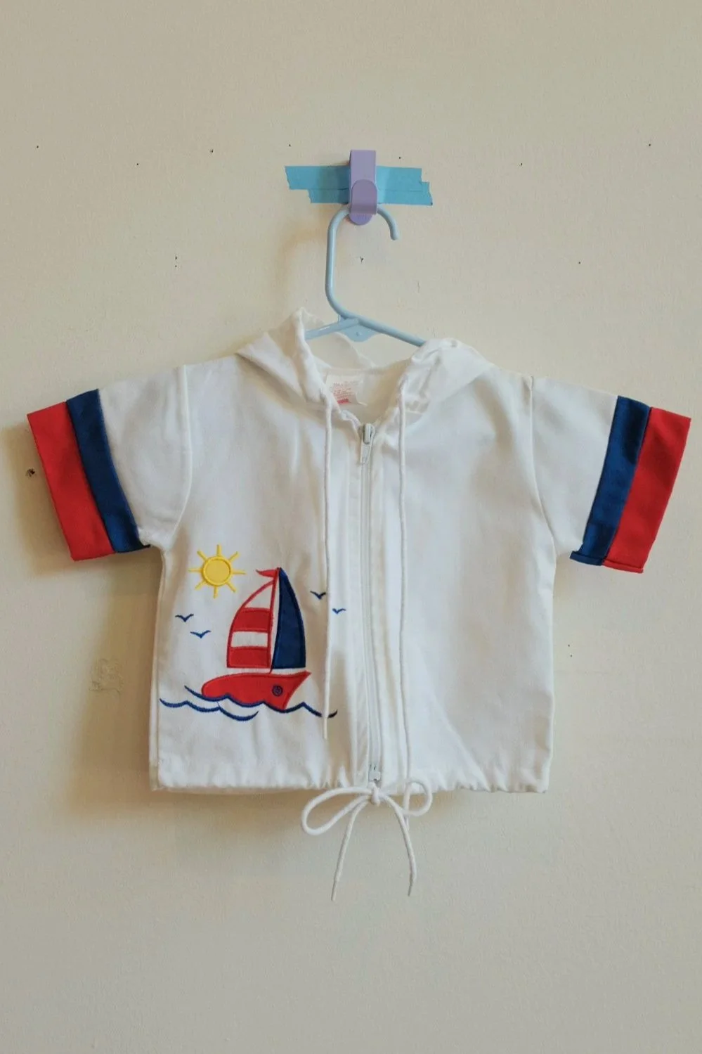 Sears Sailboat Jacket 9-12M
