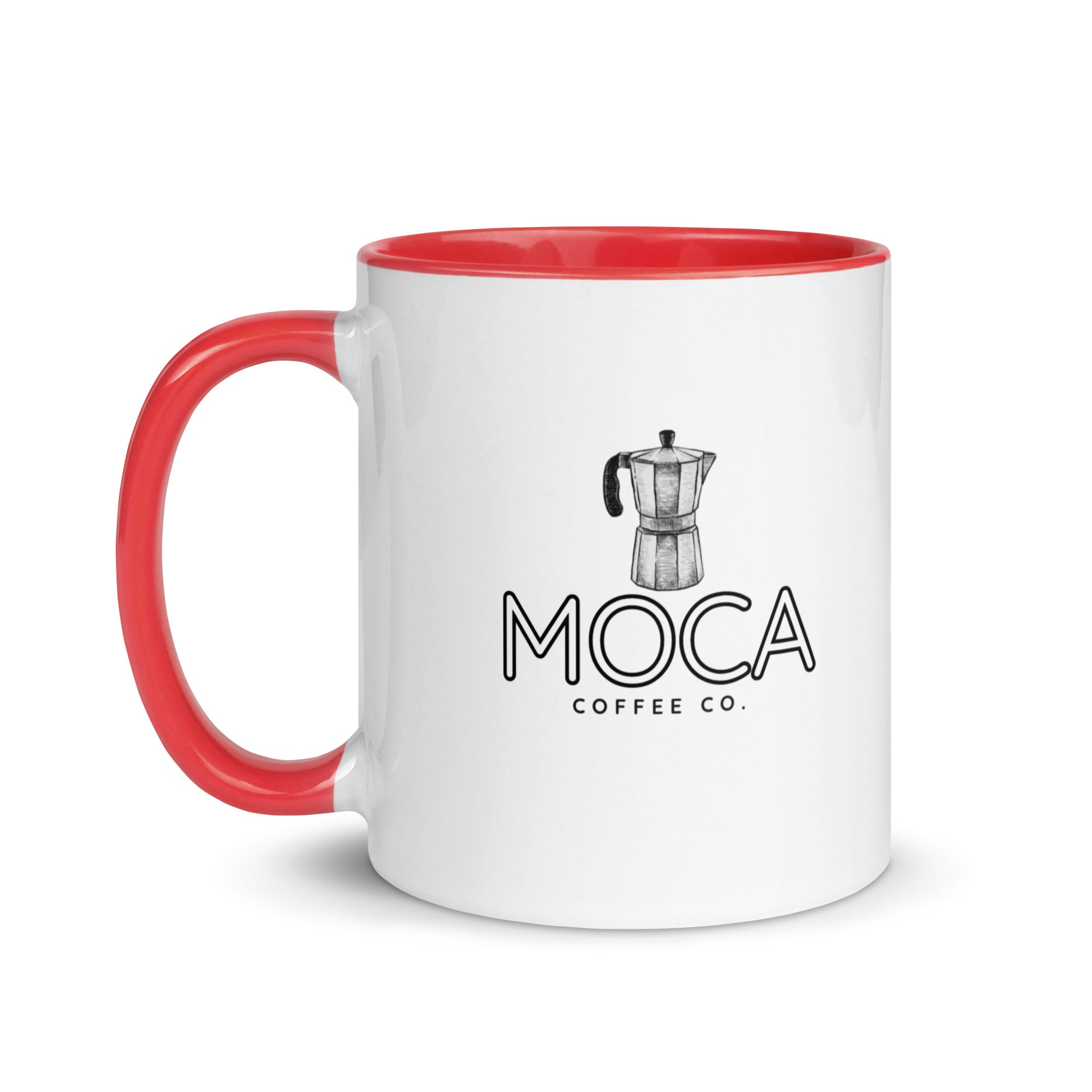 Moca Coffee Co. Color Block Mug