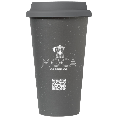 Moca Double-Wall Ceramic Tumbler