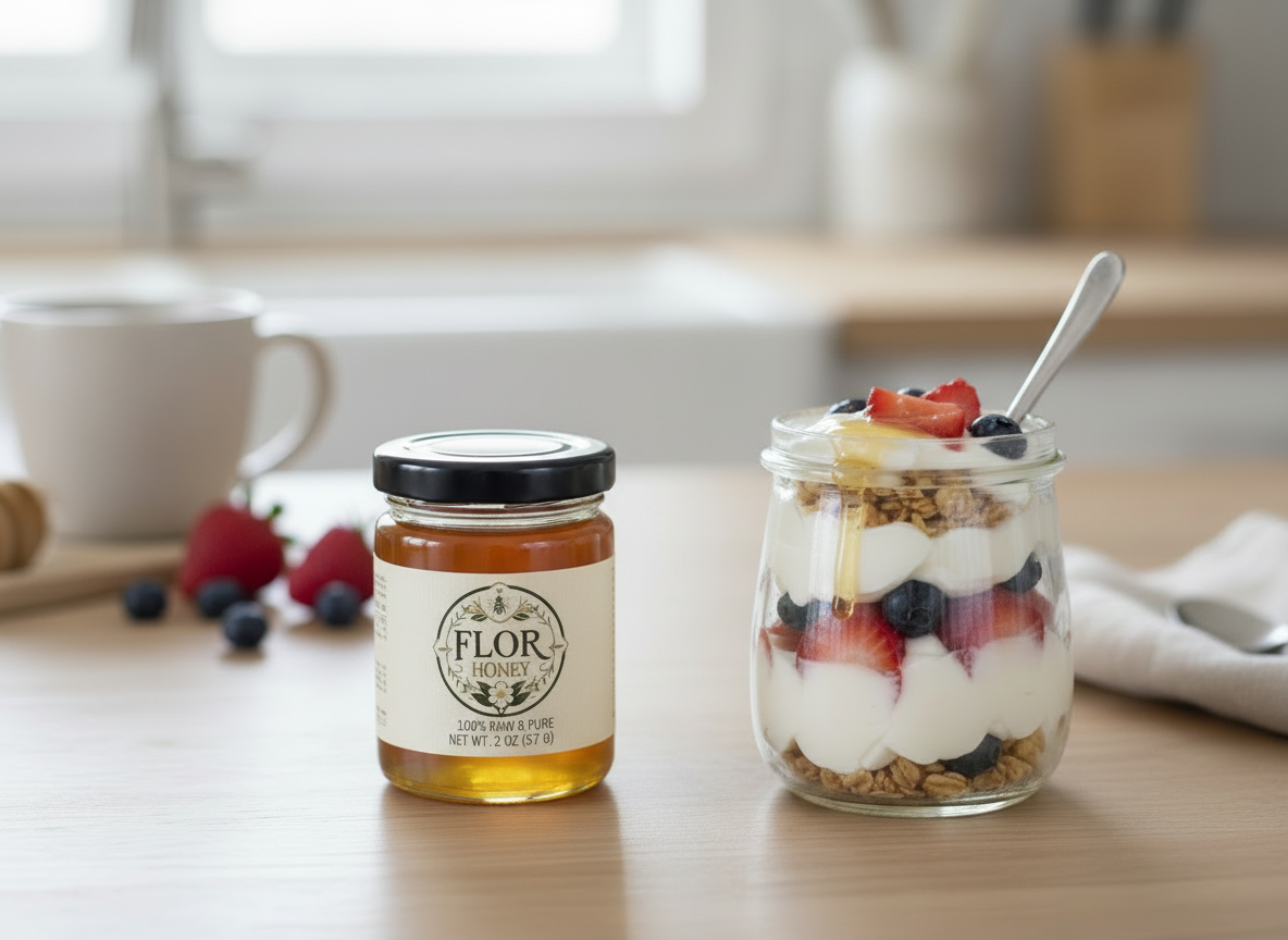 Firefly_Gemini Flash_change honey jar to a 2 ounce jar  799331.png