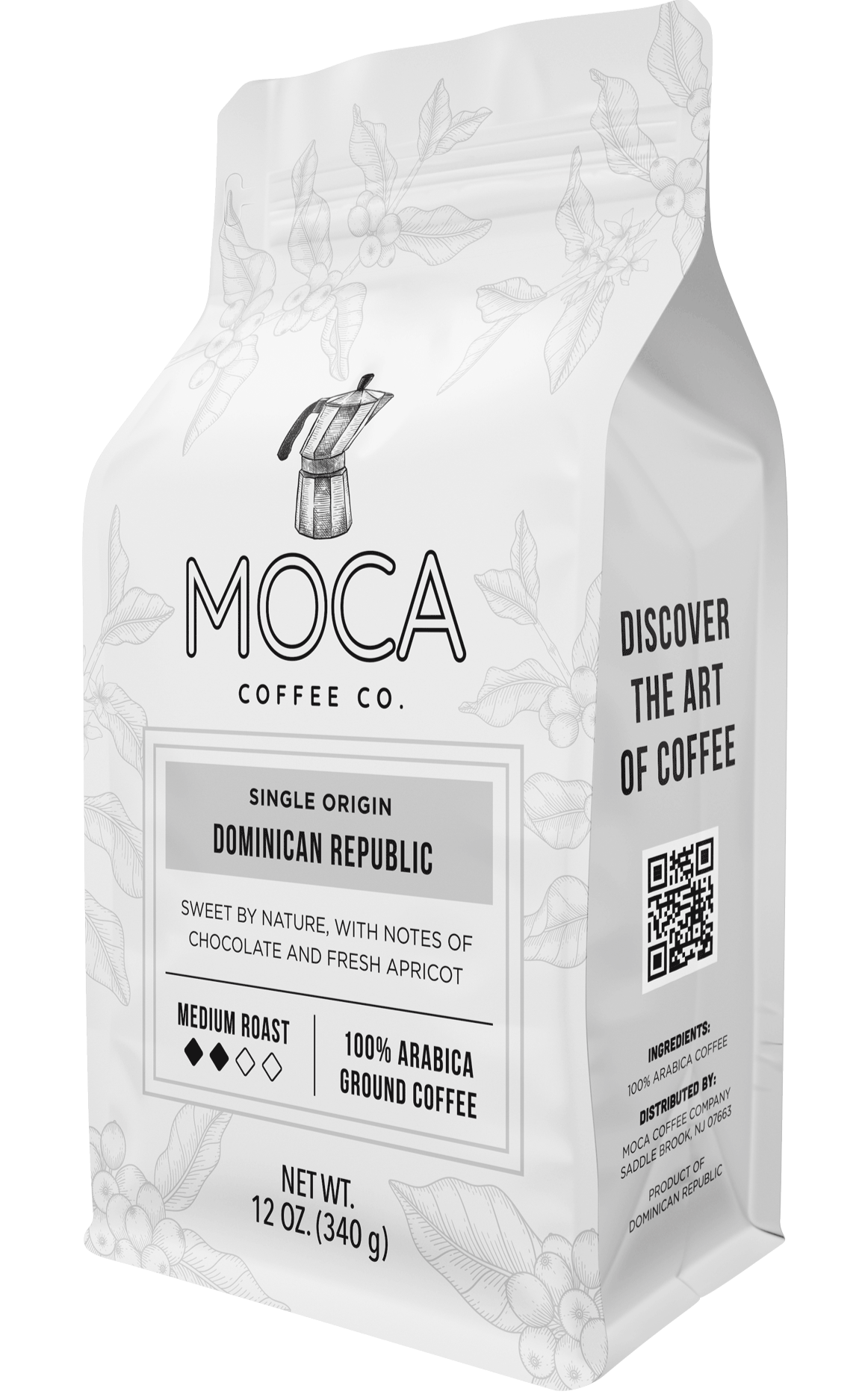 Medium Roast | 100% Arabica GROUND Coffee 12 oz