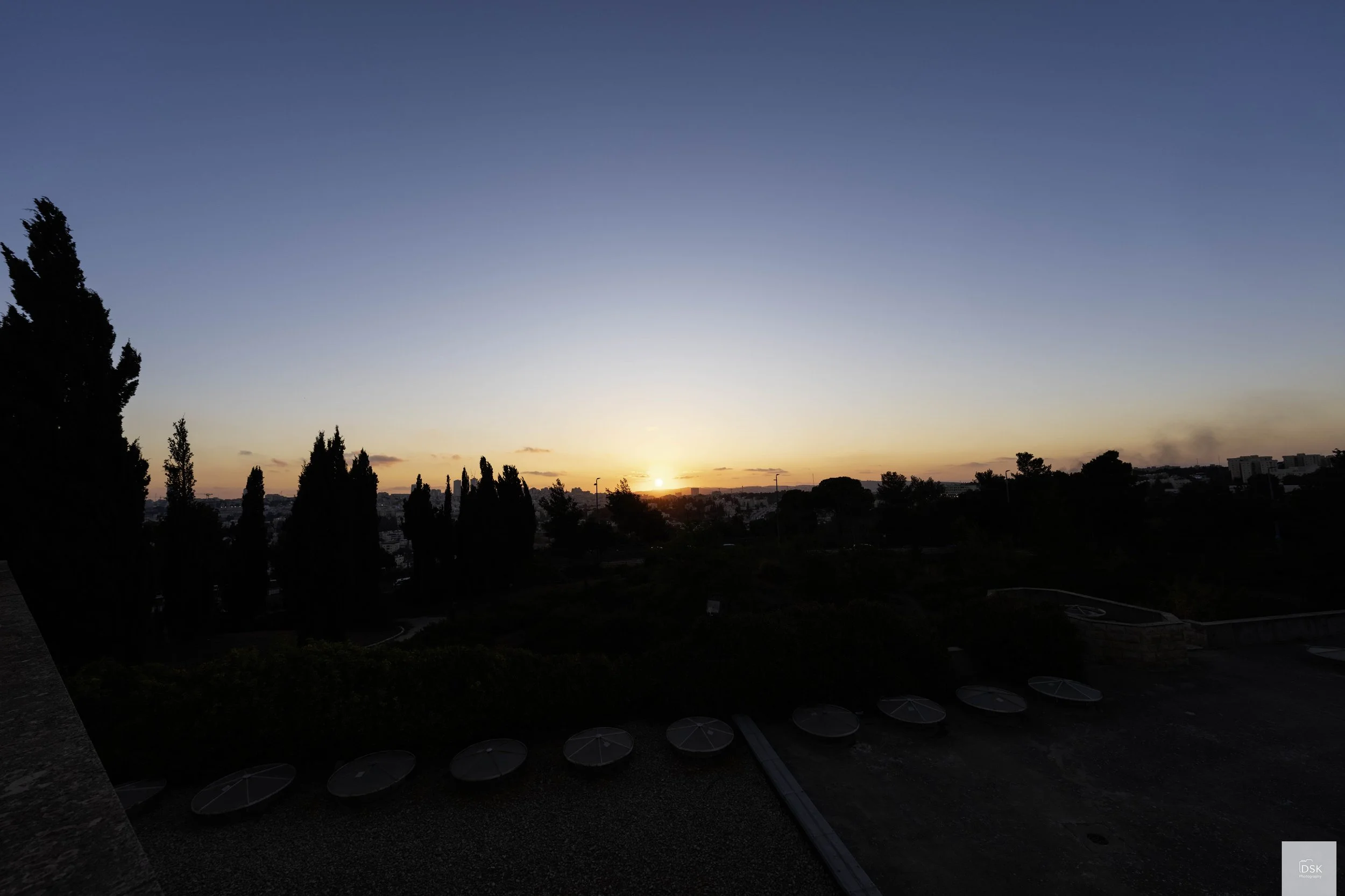 Sunset from Mount Scopus