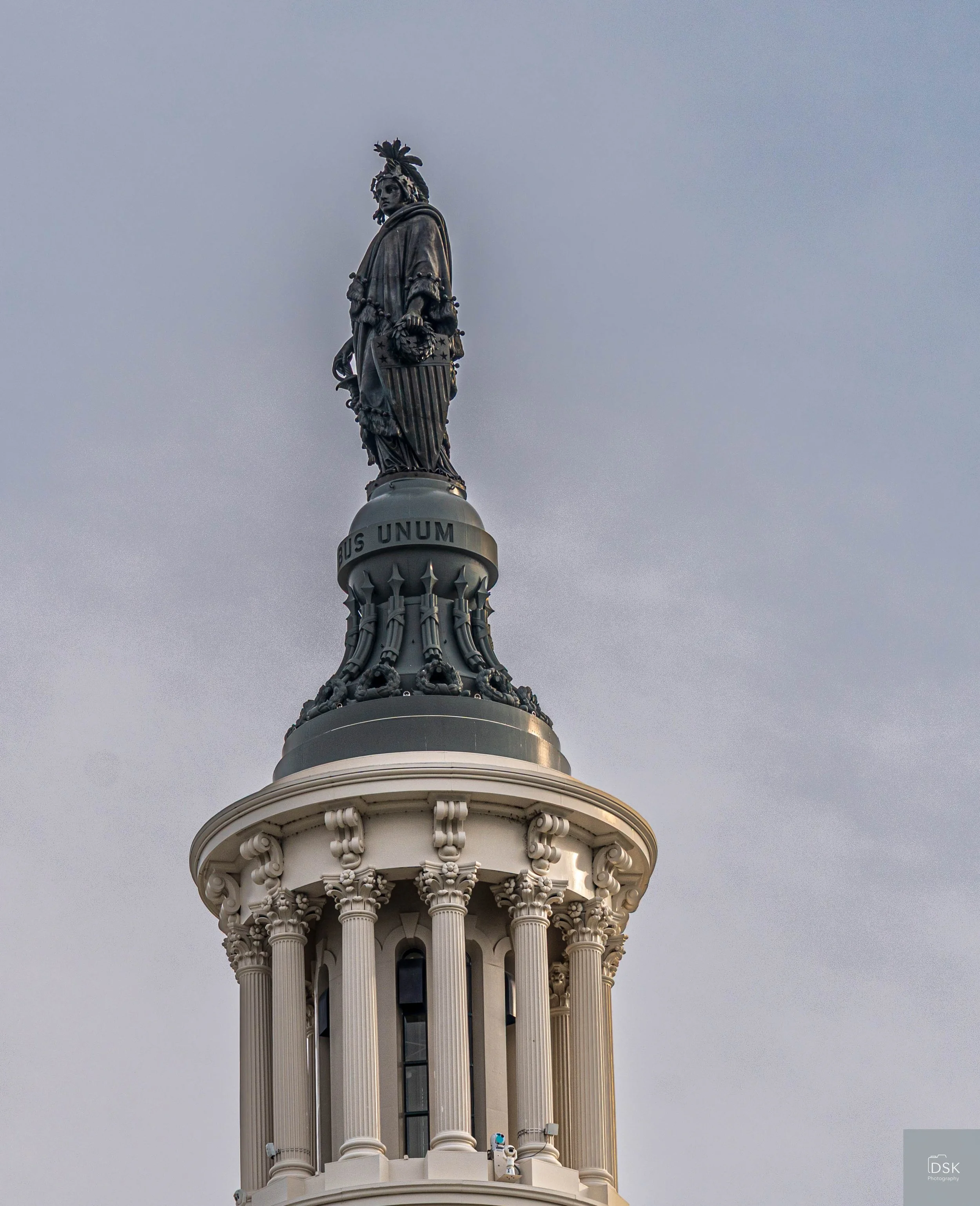 Statue of Freedom - Top of Capitol Rotunda