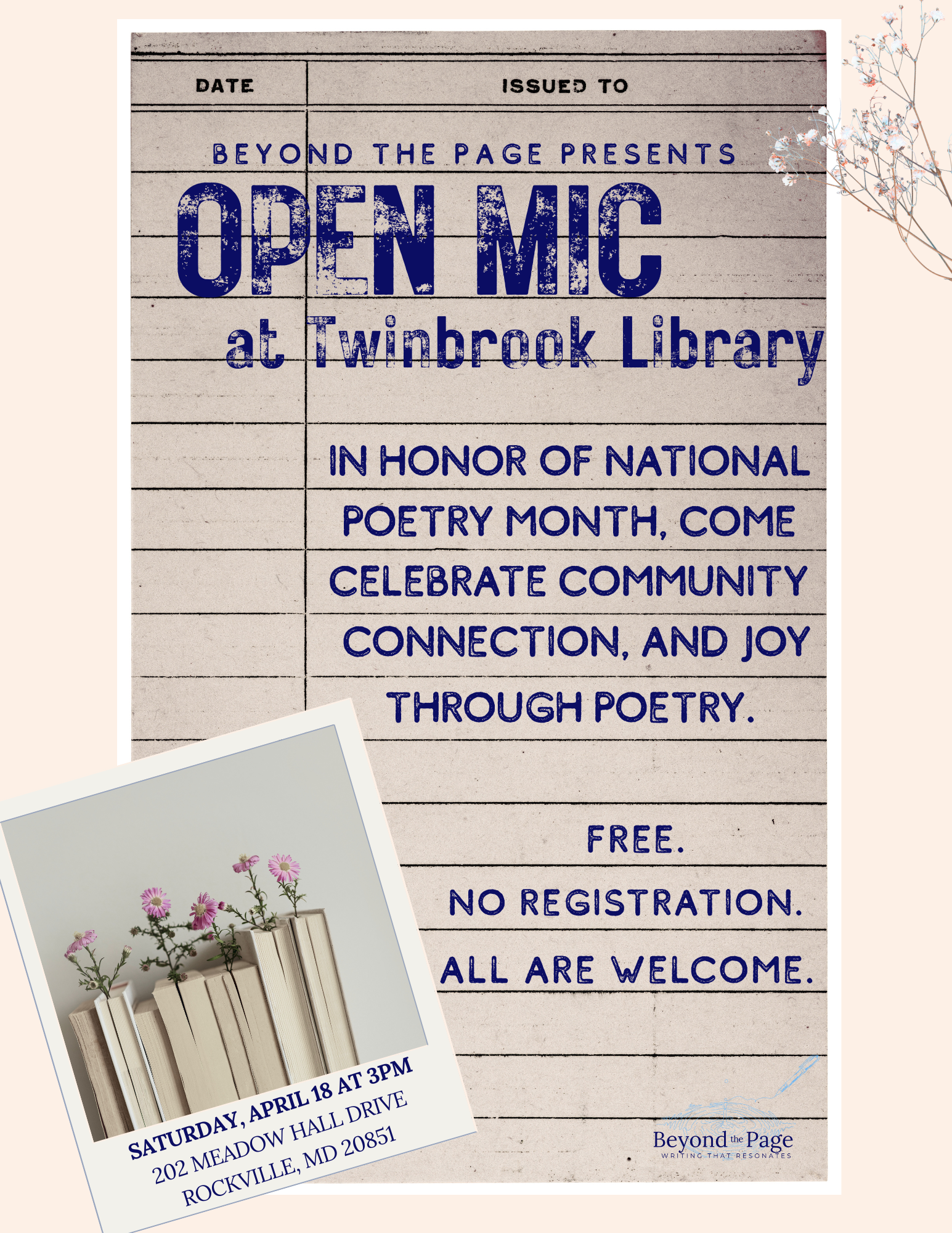 Open Mic at the Library