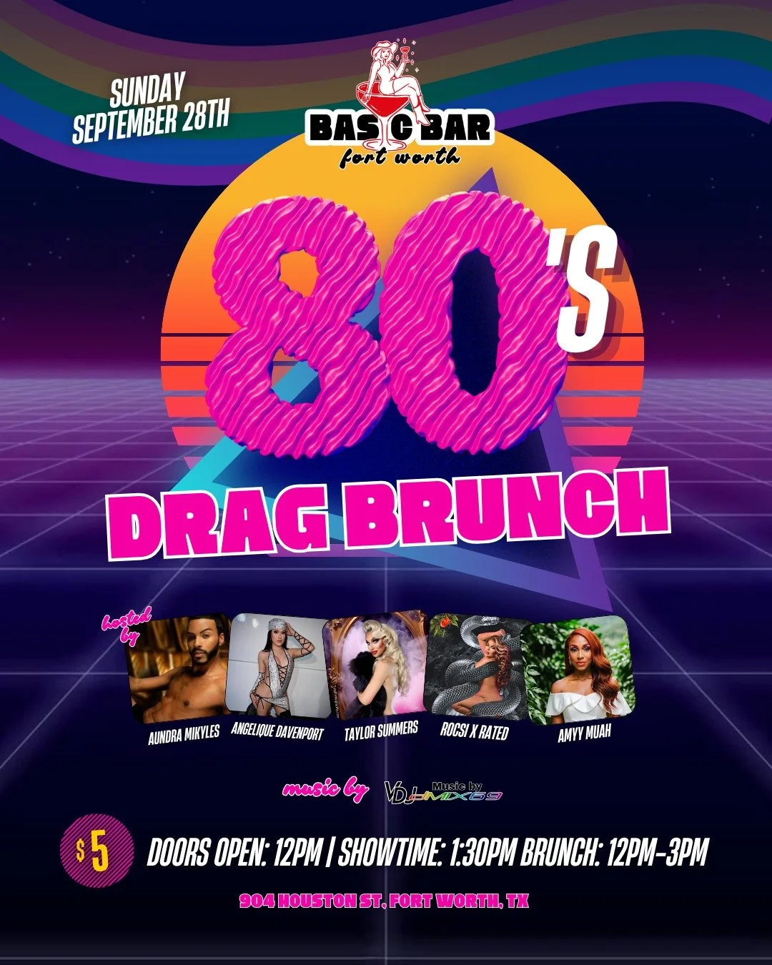 Drag meets the 80s&hellip; 🌈⚡ Expect big hair, bigger personalities, and all the glitter your weekend can handle ✨

Pair it with your brunch favorites, and you&rsquo;ve got the kind of Sunday you&rsquo;ll never forget!

Oh, and did we mention Deep E