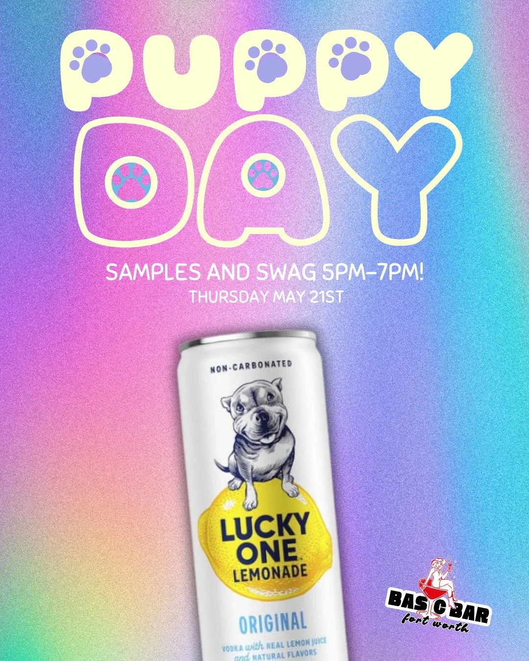 Happy hour but make it puppy approved 🐾

Catch us today from 5pm-7pm for Puppy Day featuring samples, swag, and all the good vibes. Bring the crew&hellip; especially the furry ones!