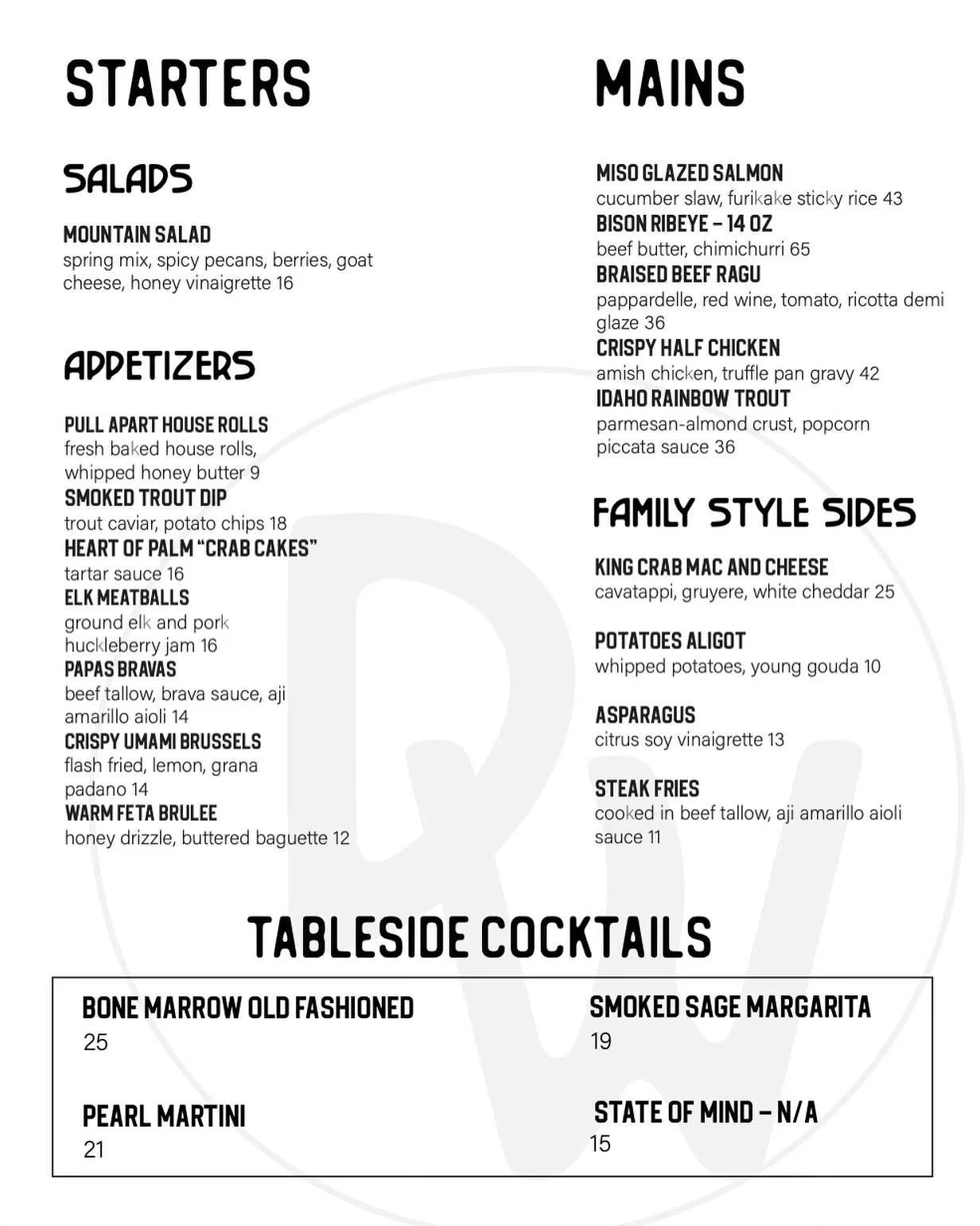 Due West Menu - Food ft Table Side.jpg