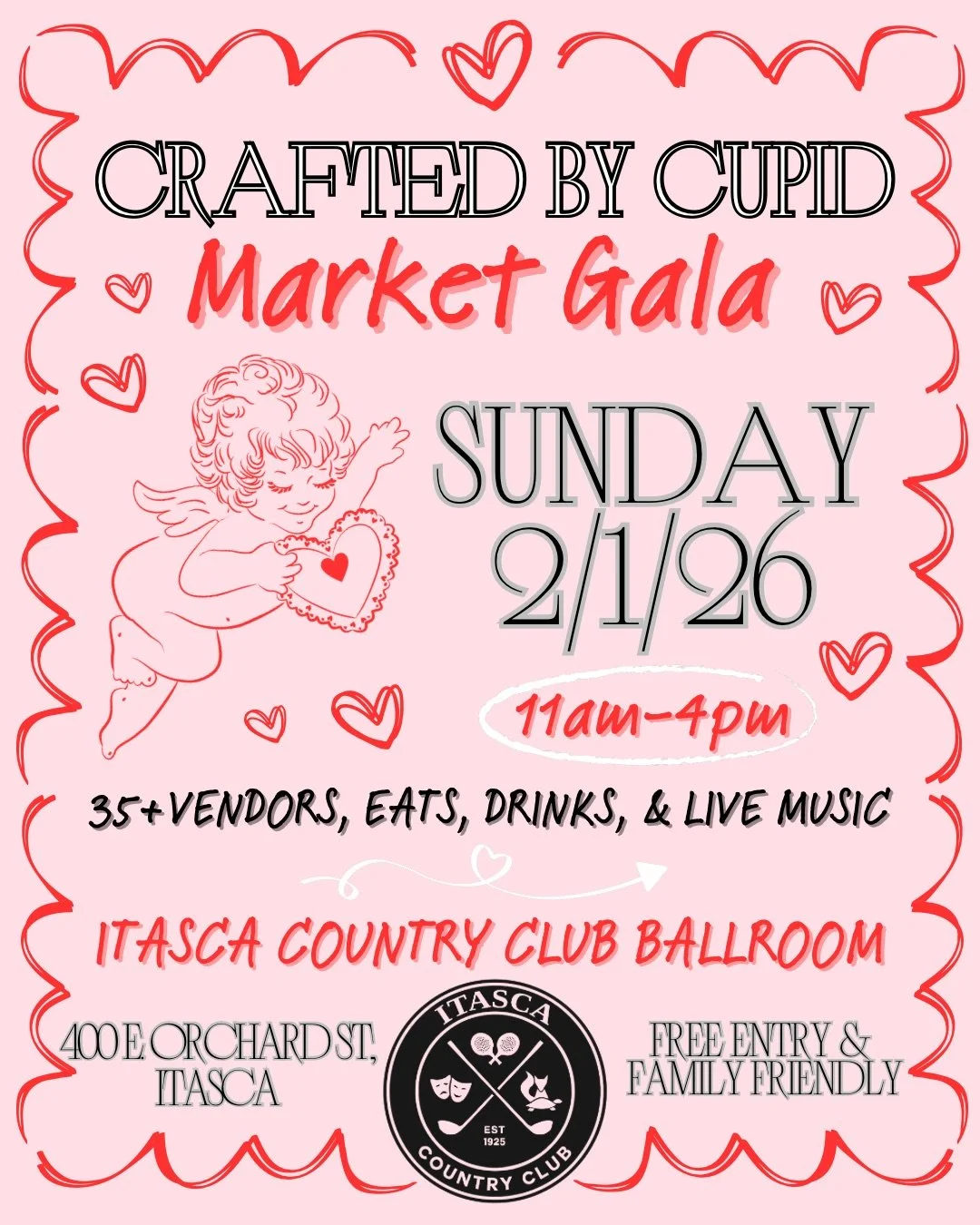 Curated Collections Presents: Crafted By Cupid Market Gala