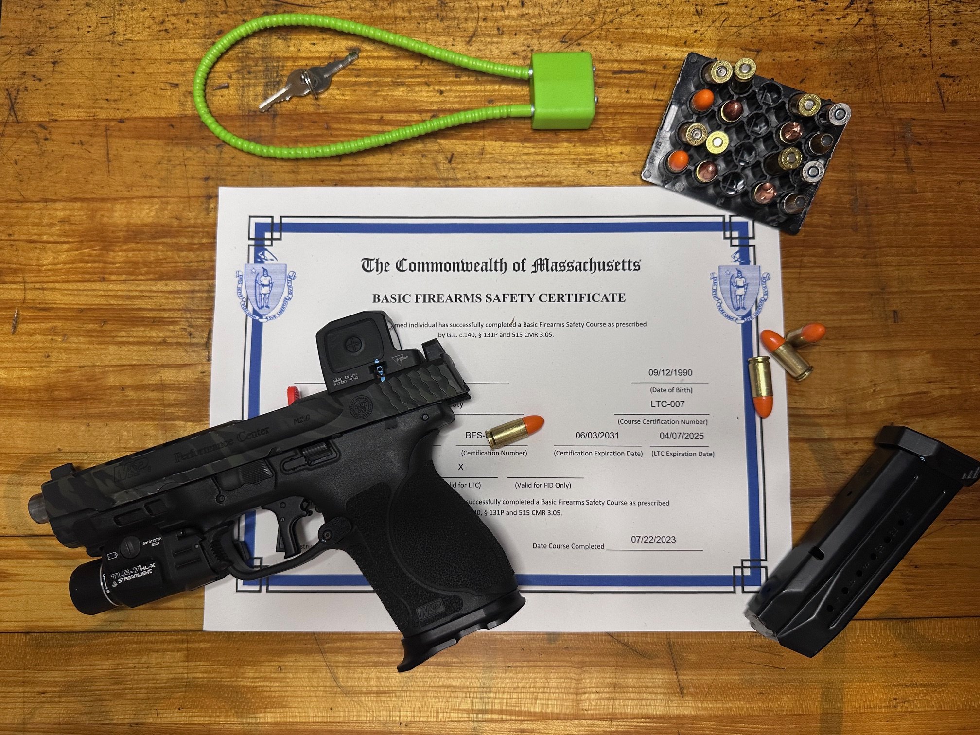 Basic Firearms Safety Course