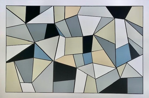 Crack, 24x36, Acrylic on Canvas, 2025