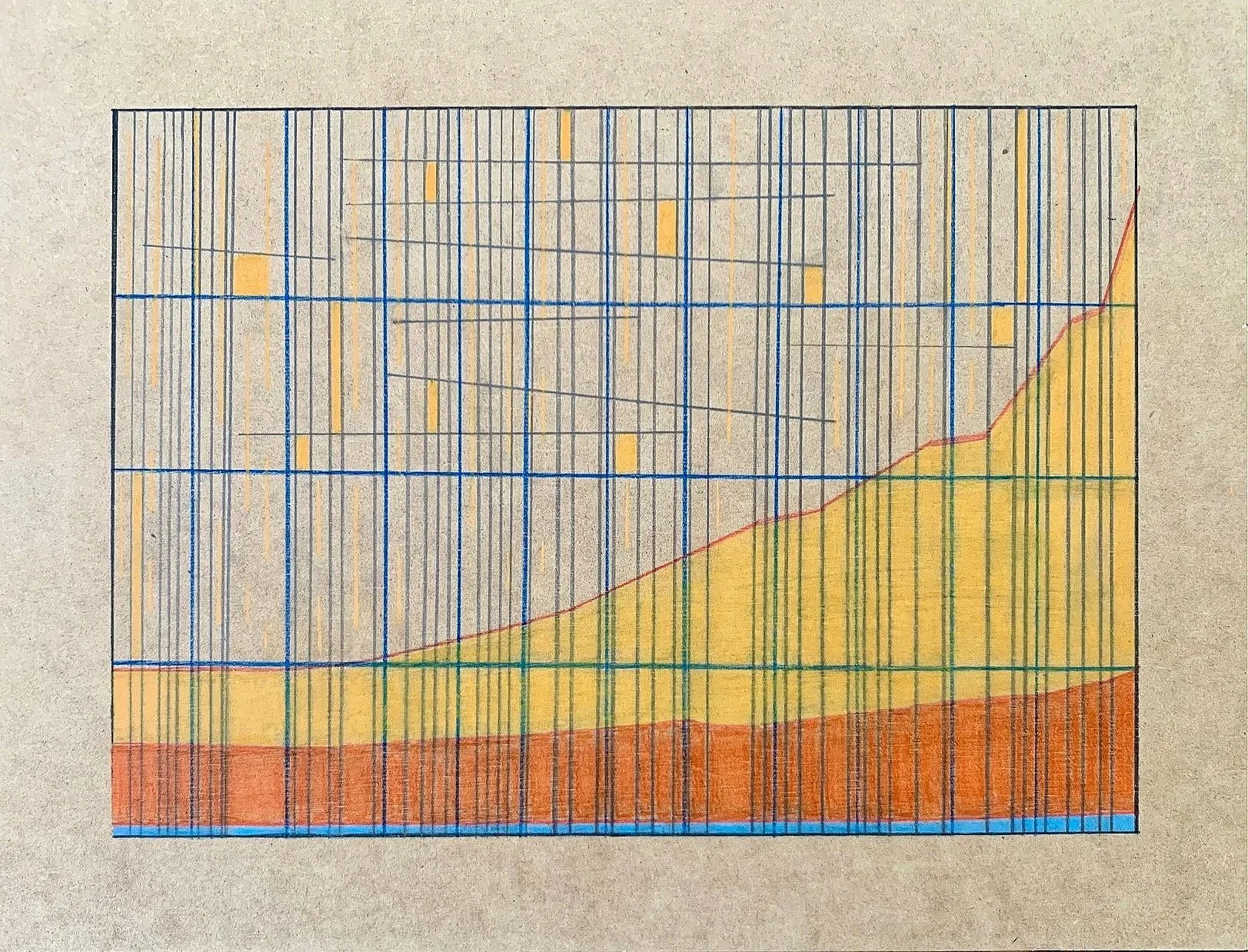 Escape Velocity, 12x16, Pencil on MDF, 2025