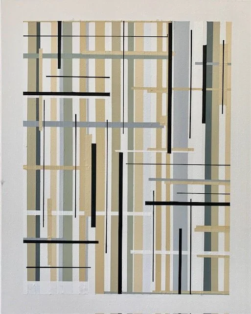 Media Break 6, 16x20, Acrylic on Canvas, 2026