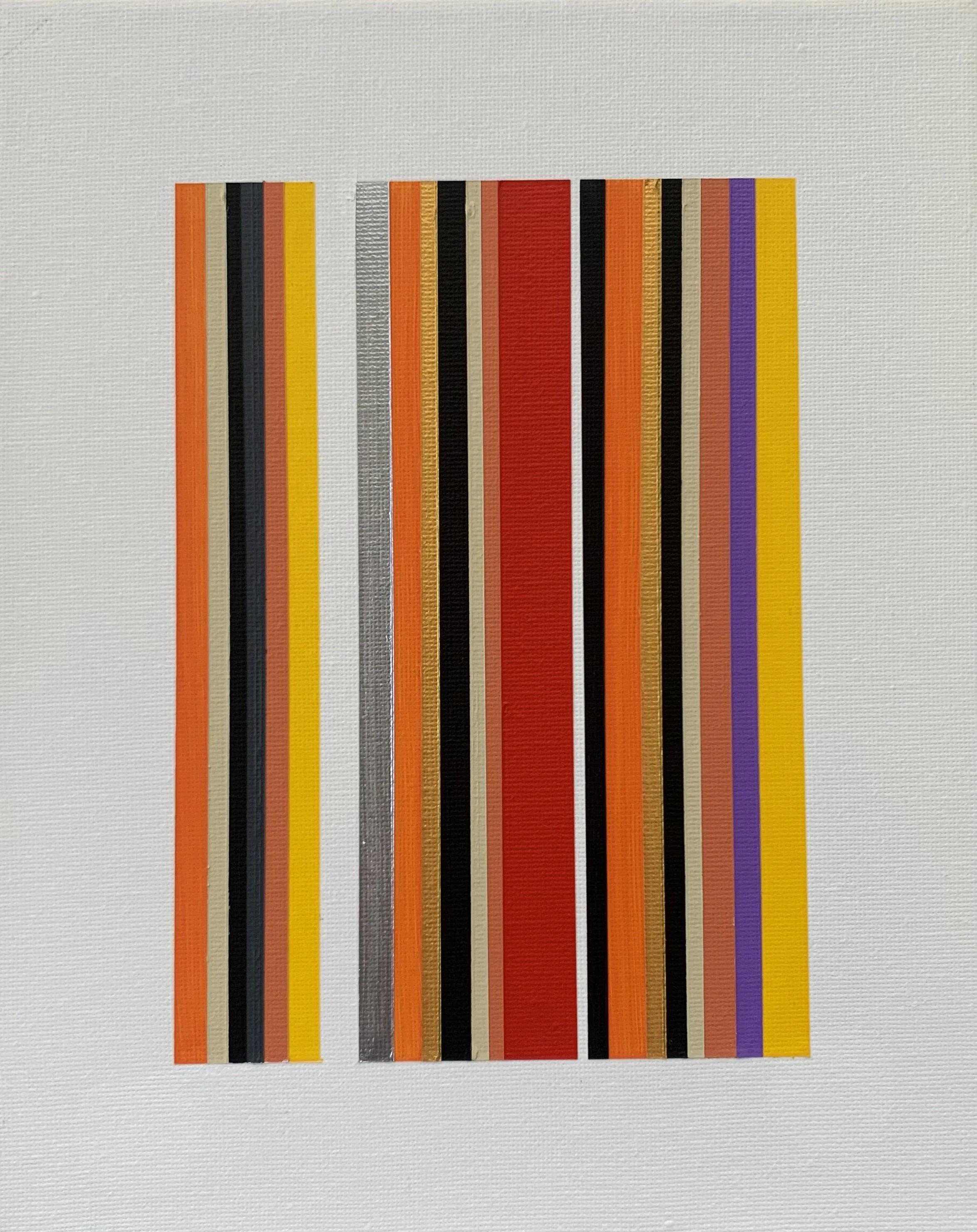 Color 100102551, 8x10, Acrylic on Canvas, 2025