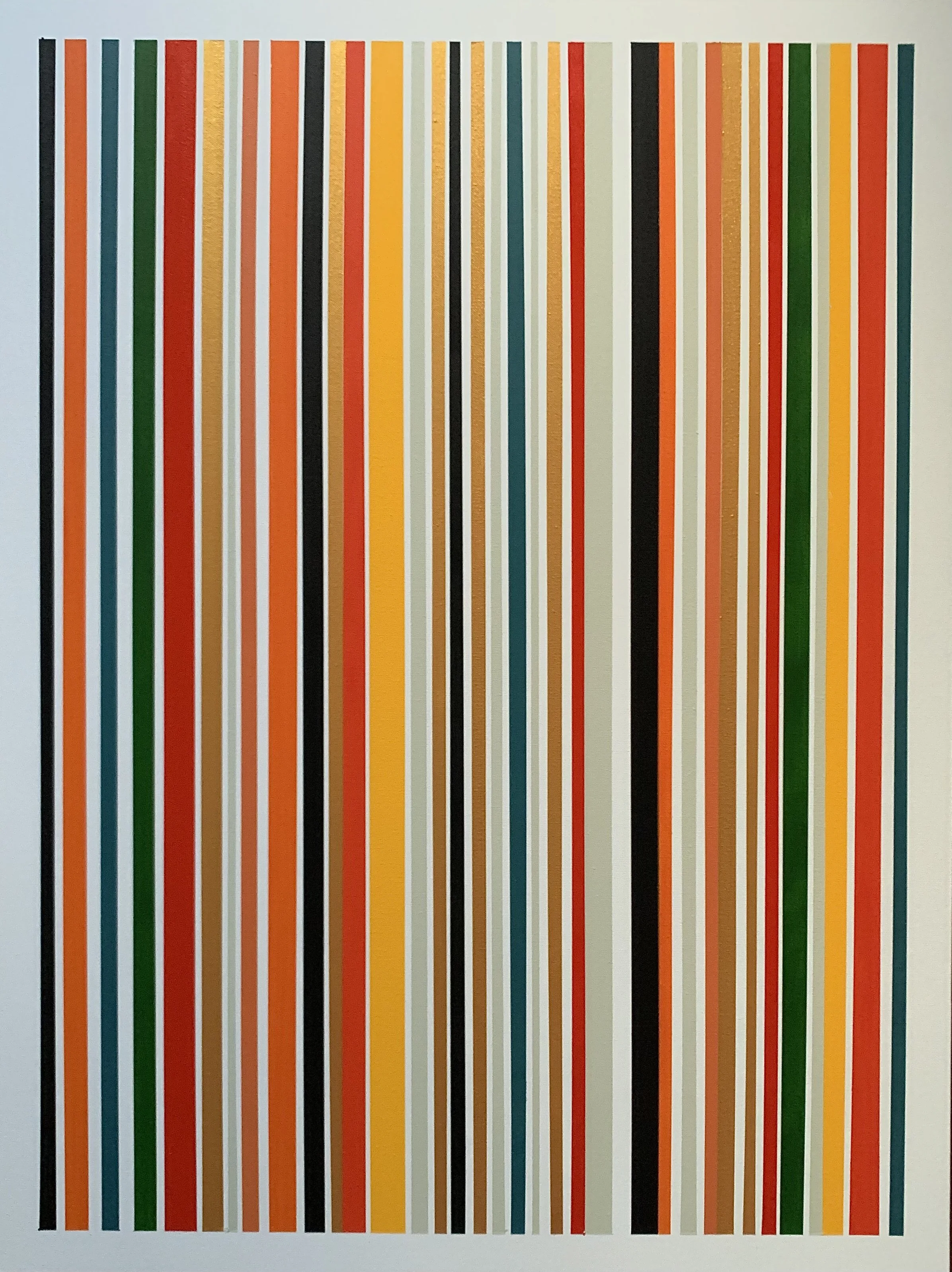 Color 100102544, 30x40, Acrylic on Canvas, 2025