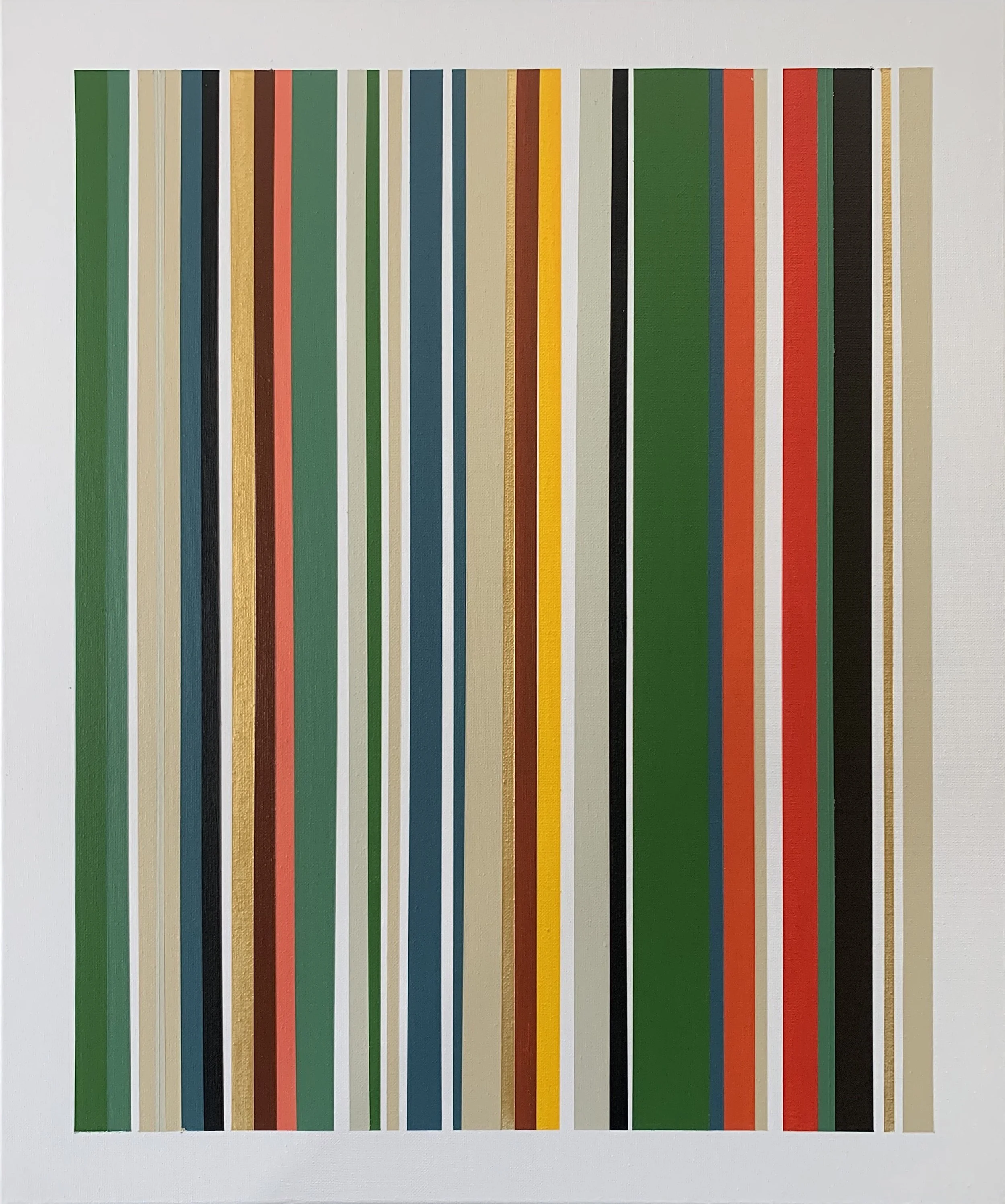 Color 100102543, 20x24, Acrylic on Canvas, 2025