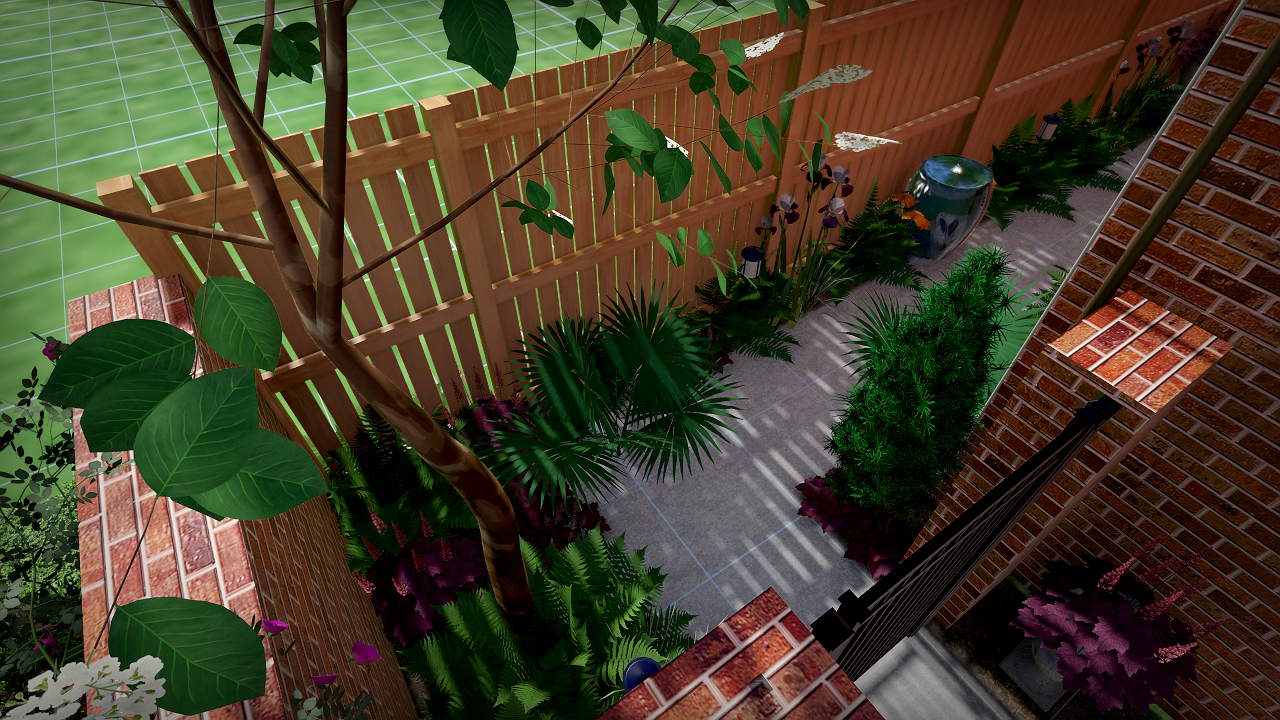 3. Side Garden Corridor - Bird's Eye View of Entry.png