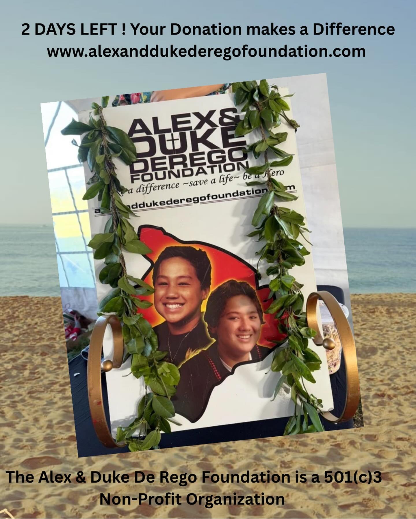 As we close out the year, we humbly ask for your support. Your donation helps us continue lifesaving Water Safety &amp; Ocean Awareness Education for Hawai&rsquo;i&rsquo;s Keiki and families. 

Mahalo Nui Loa for being part of our &lsquo;Ohana 💙🌊⛑️