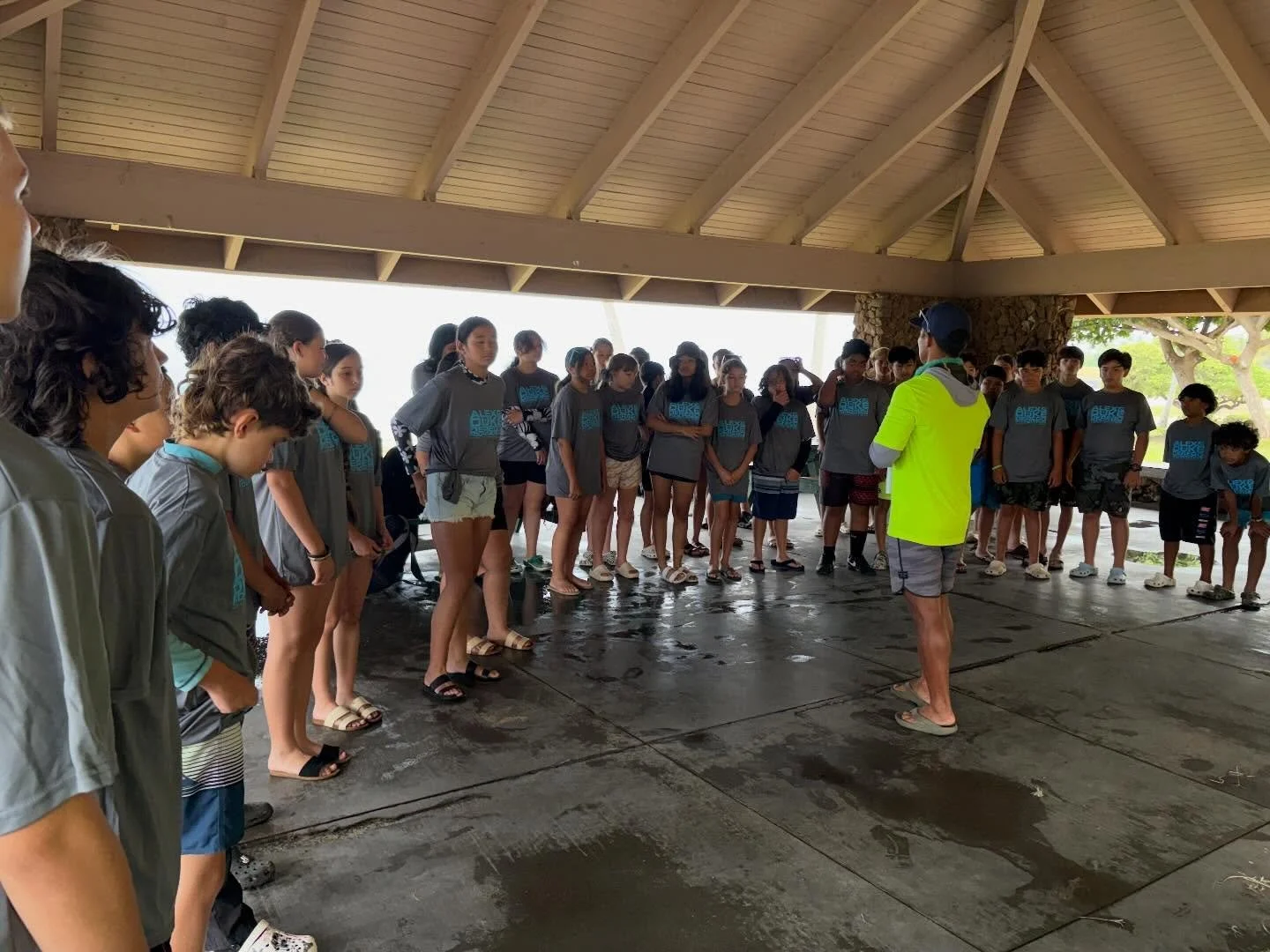 We back at it!! Waimea Middle School 6th grade. Water Safety Ocean Awareness Education.  It is our kuleana&hellip;especially mine, to give the Keiki of my community every opportunity to safeguard their life and the lives of others.  It&rsquo;s all ab