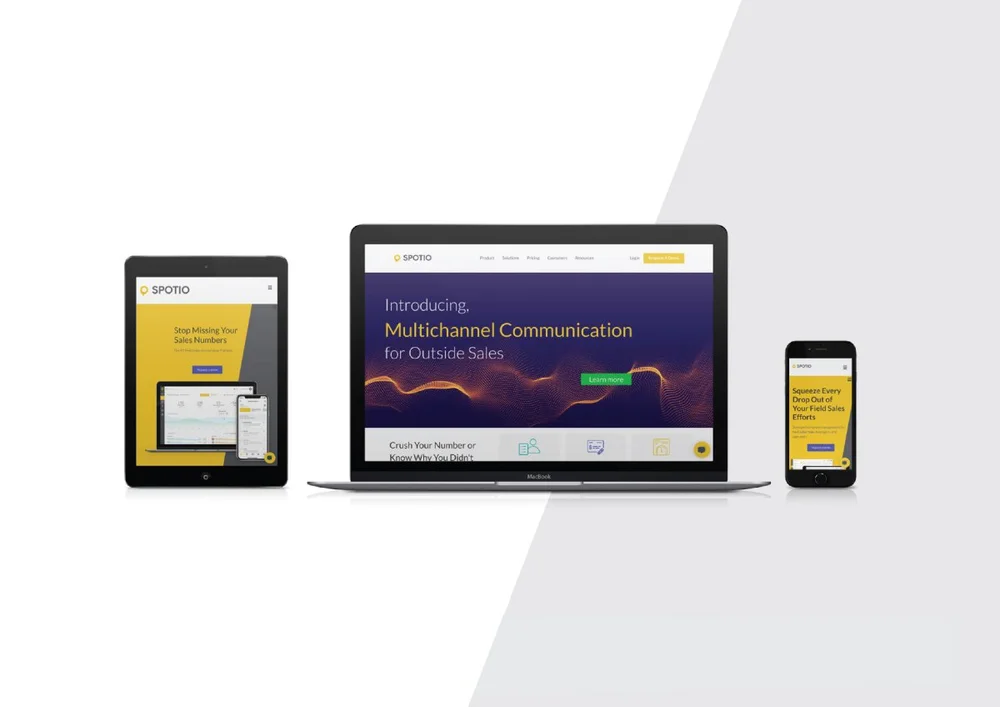 Landing Page | Mobile App | UI
