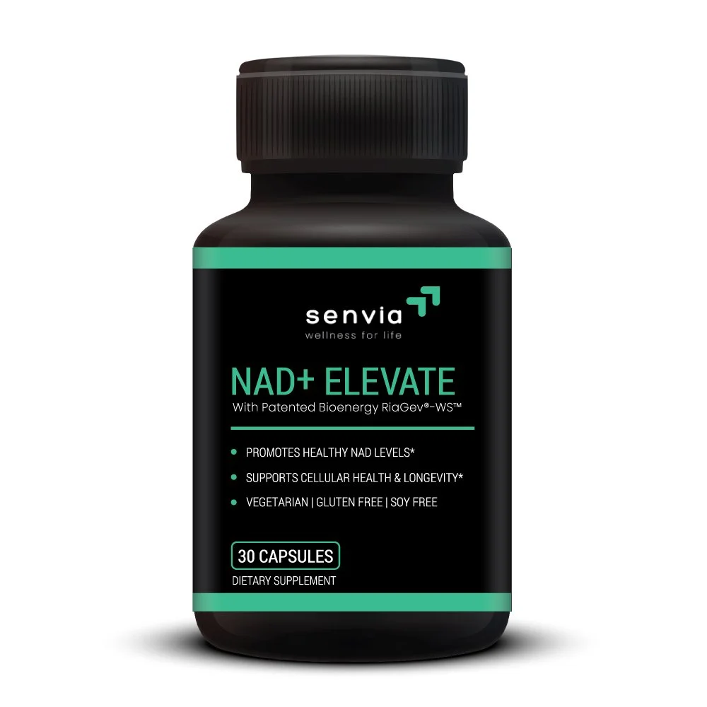 Nicotinamide Adenine Dincleotide, NAD+ Supplement, NAD+ Elevate, Liposomal NAD+, Clean Ingredients, Gluten Free, Soy Free, Vegetarian capsule,