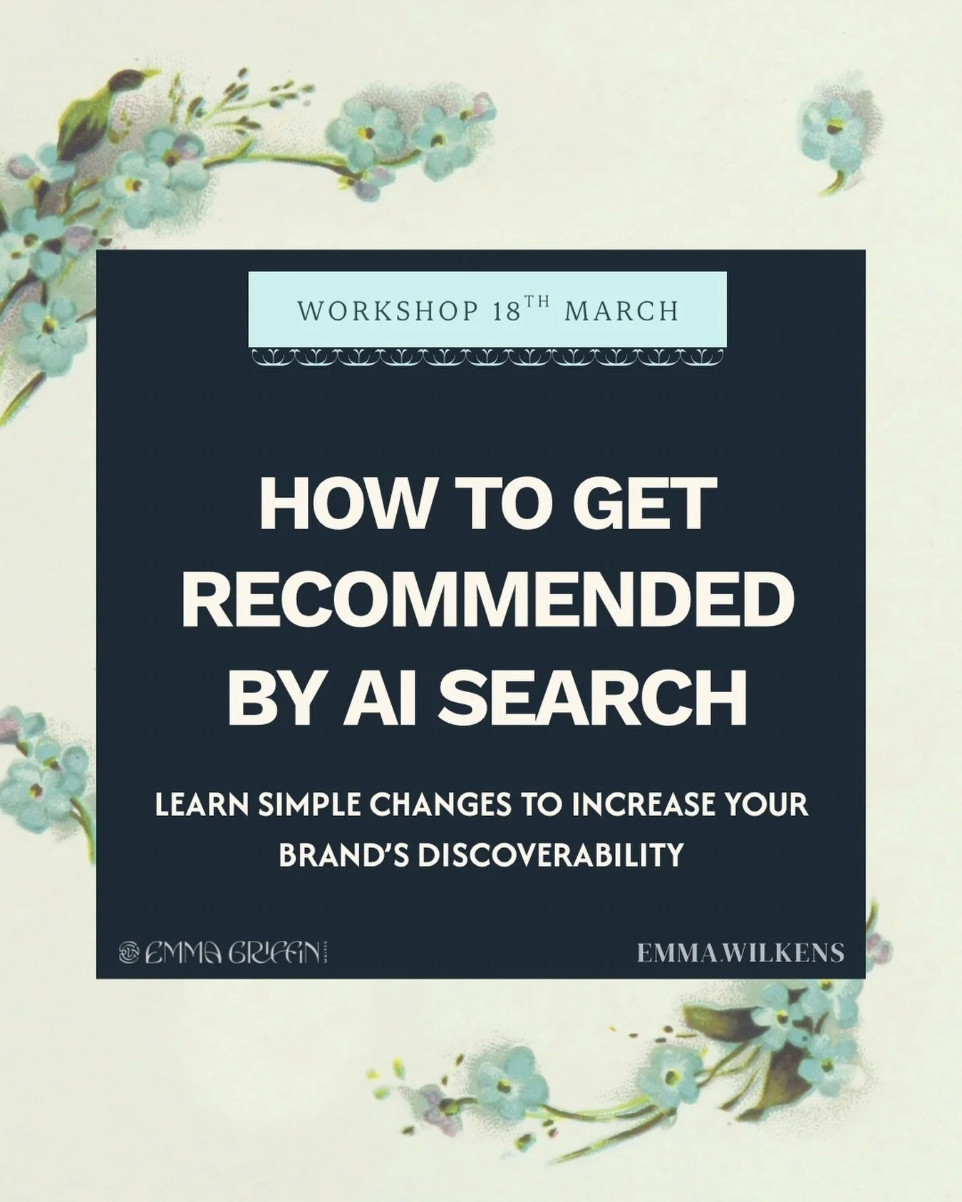 Whether you use AI in your business or not&hellip;

&hellip;your future customers are using to it find you!

Or not, if you&rsquo;re still invisible 🥲

I decided to swot up on how AI search actually works last year when I noticed my own organic webs