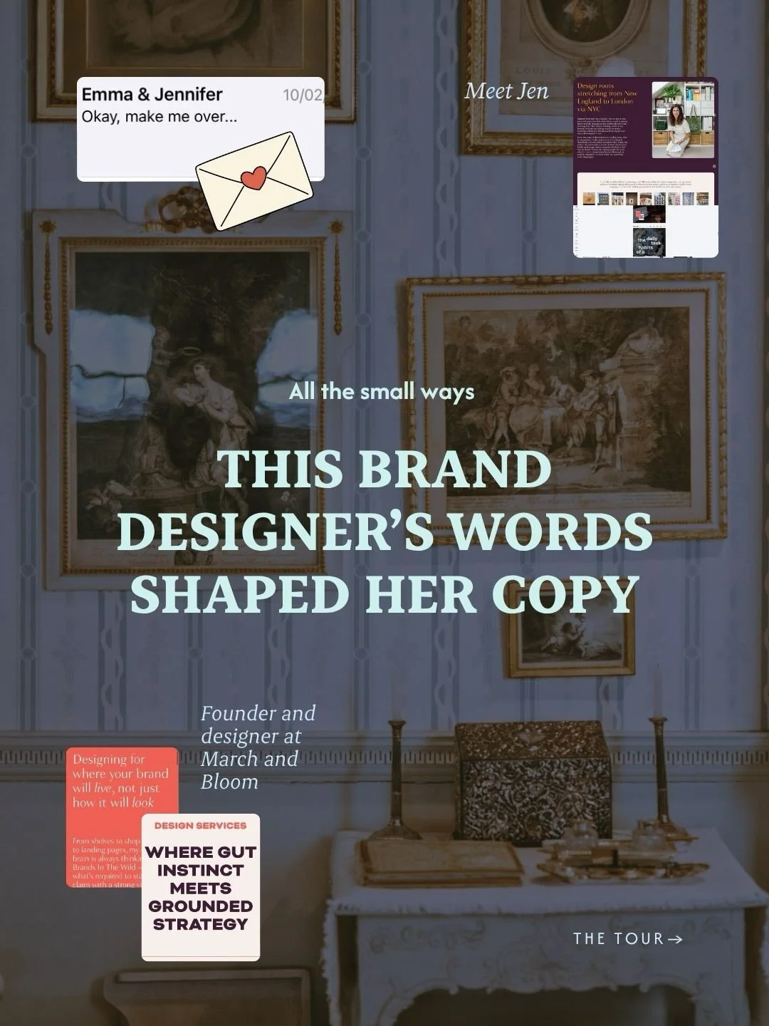Ever wondered how a copywriter can capture your voice in your website copy?

We spend A LOT of time in it. I pore over everything from your questionnaire responses to the transcripts from our kick-off calls to get Online Creep level familiar with you